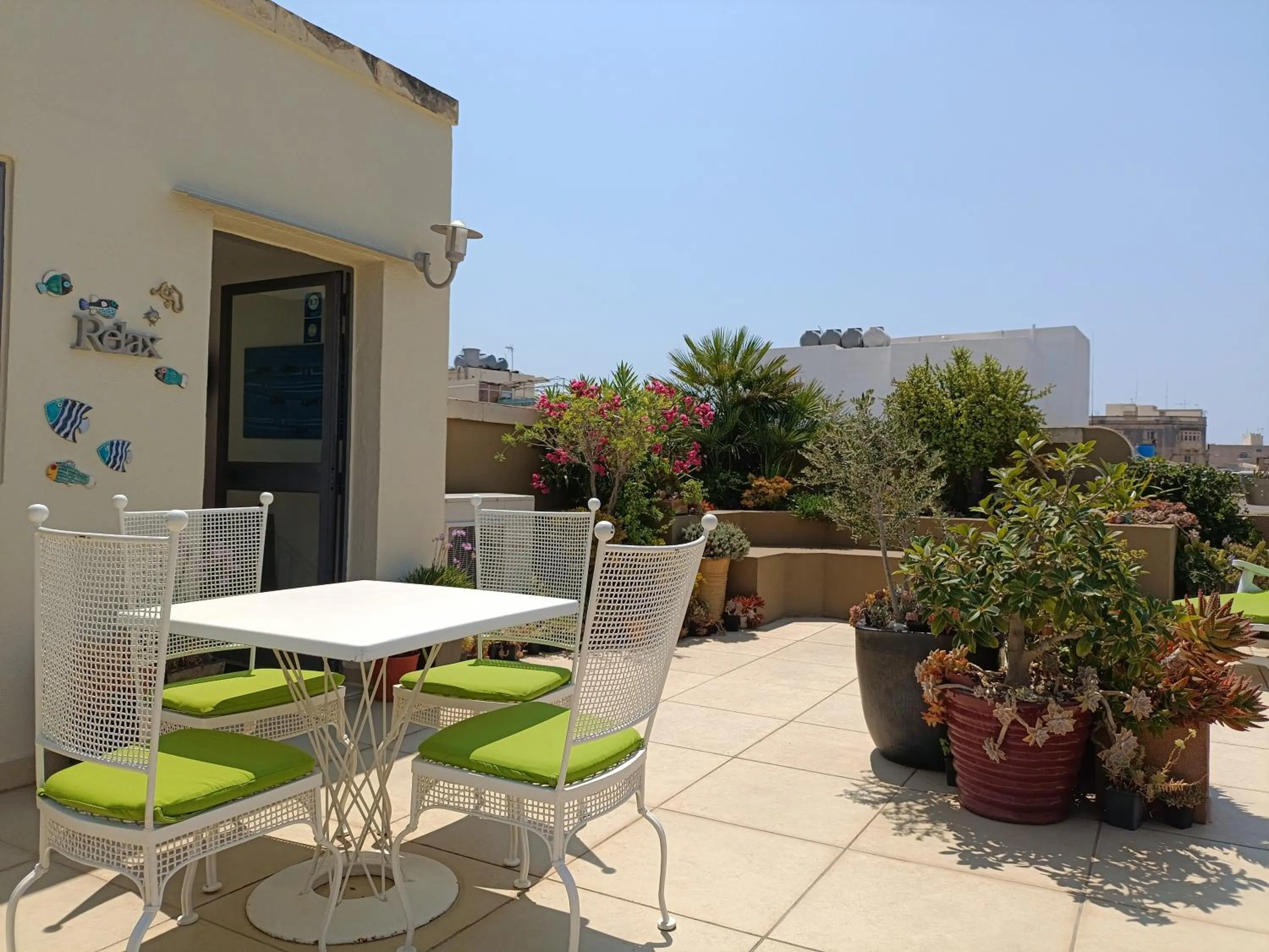 Patio in Three Cities Apartments