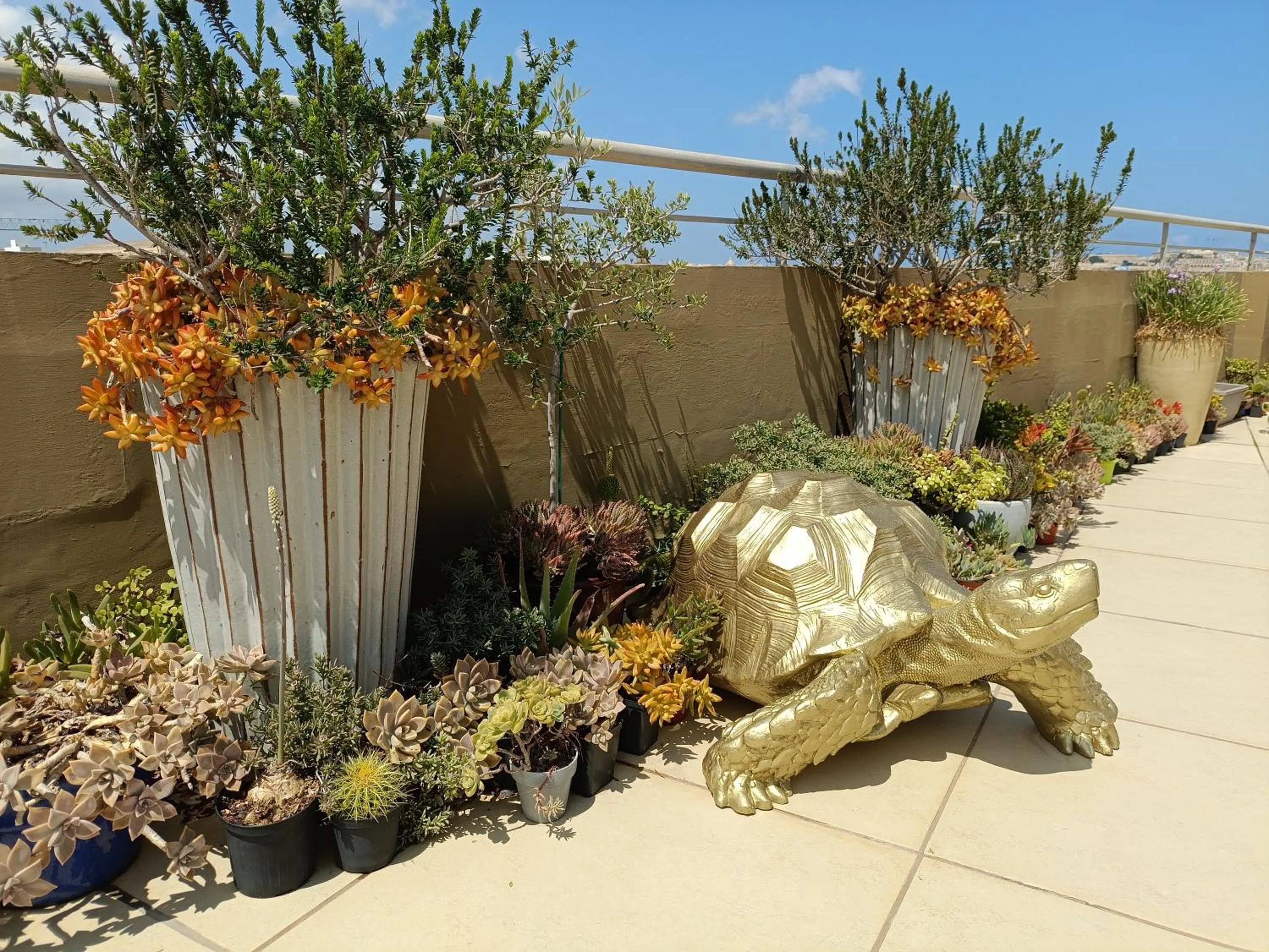 Balcony/Terrace in Three Cities Apartments