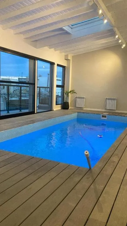 Pool view in C&R Hoteles PDLA