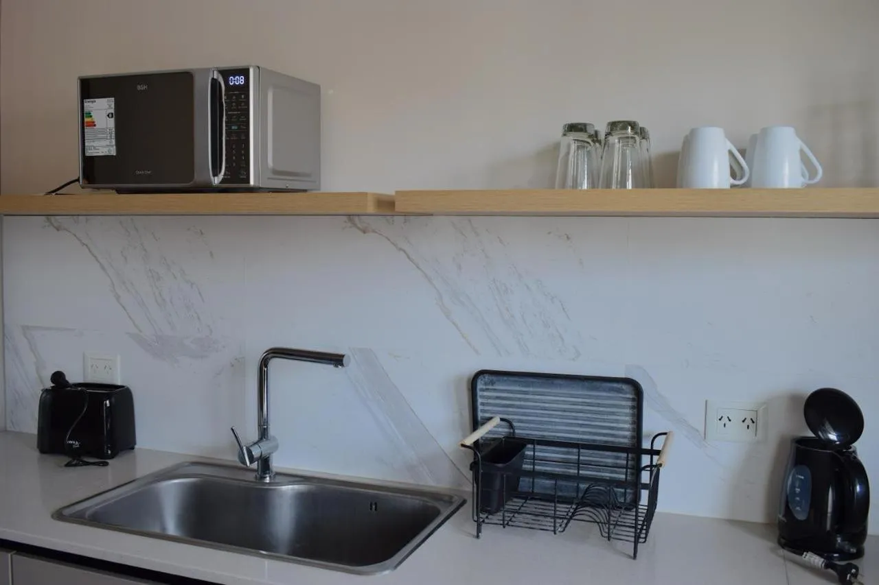Kitchen or kitchenette in C&R Hoteles PDLA