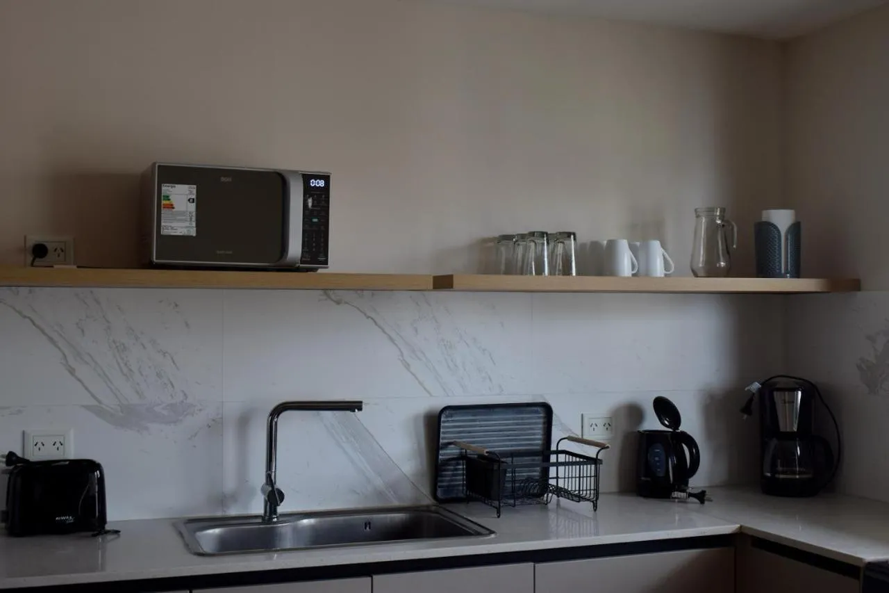 Kitchen or kitchenette in C&R Hoteles PDLA