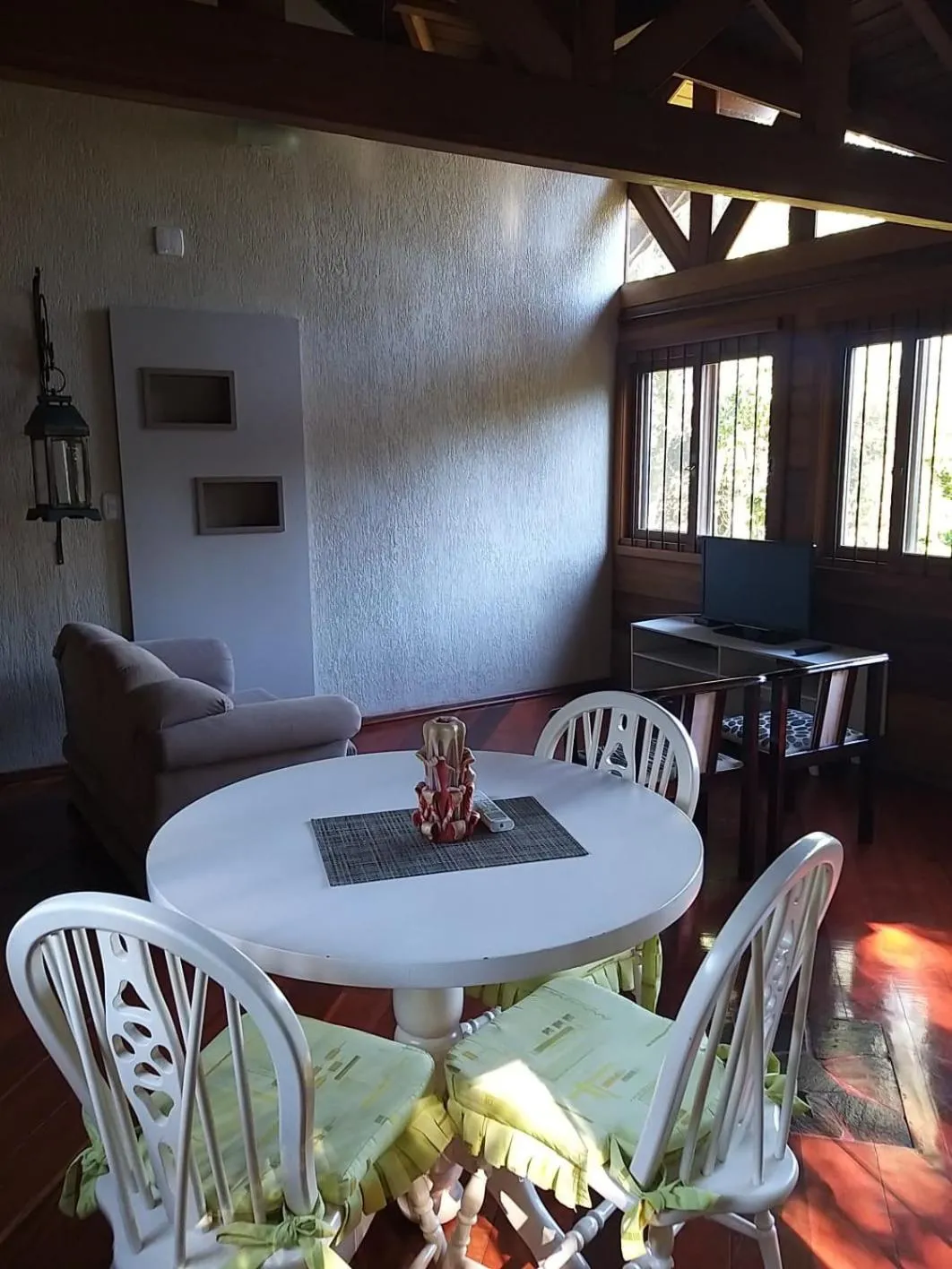 Living room in Pousada Floresta Negra