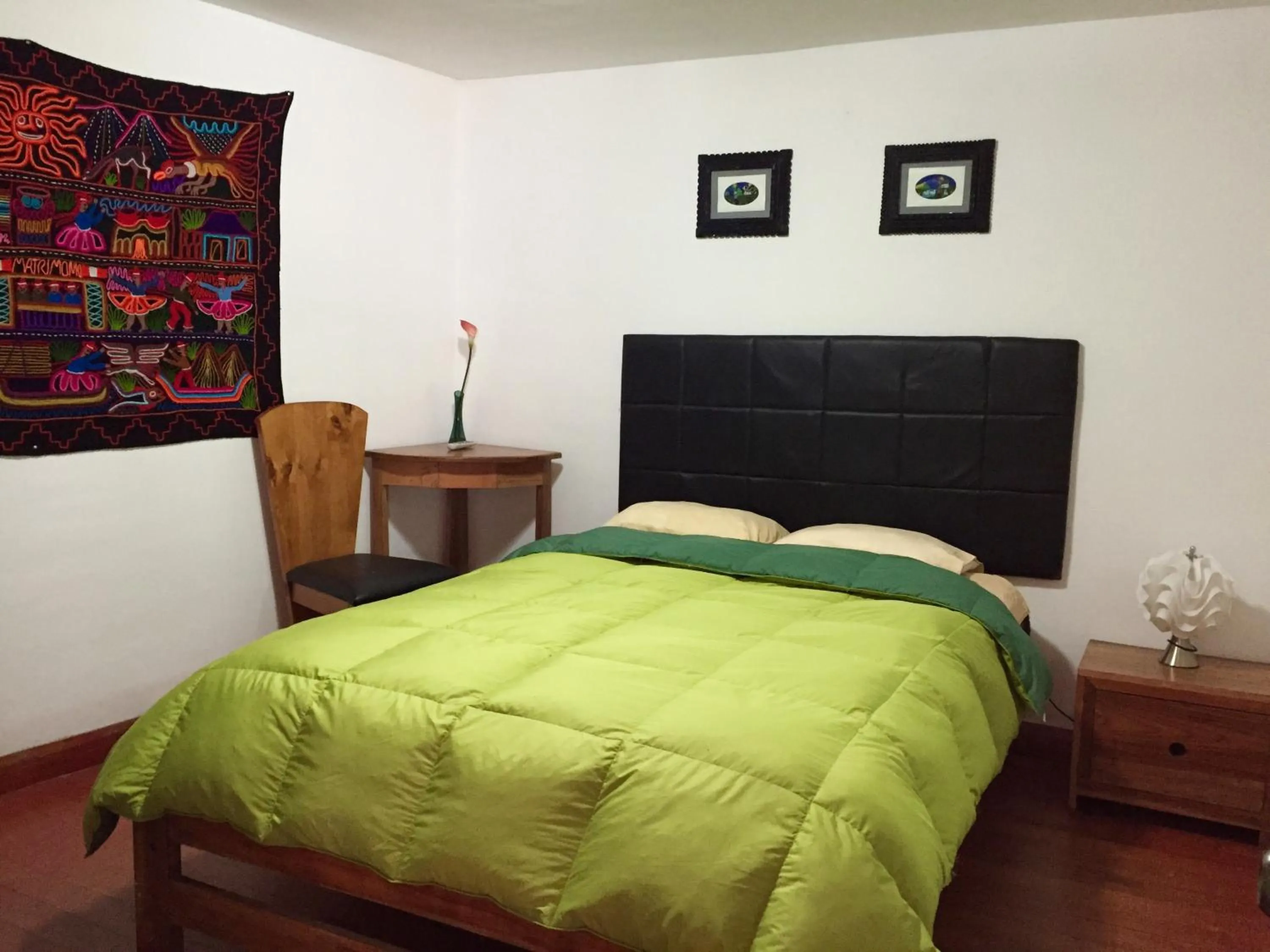 Bed in Hotel Inka King