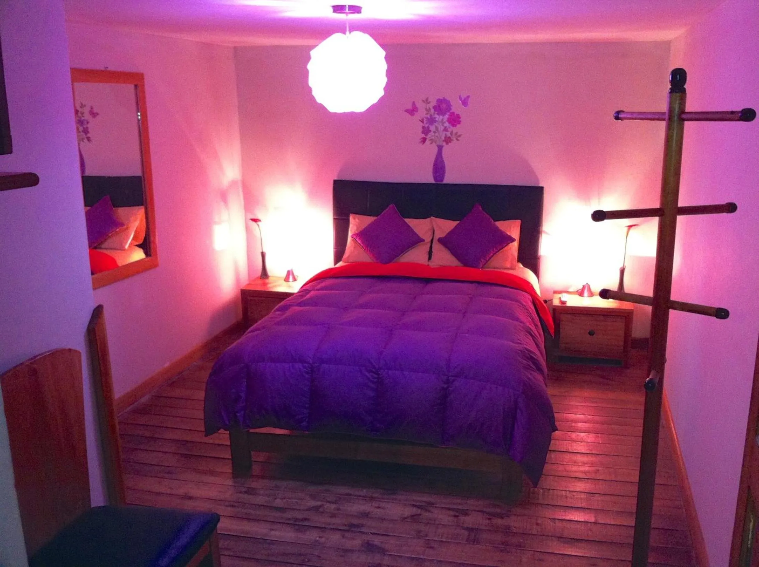 Bed in Hotel Inka King