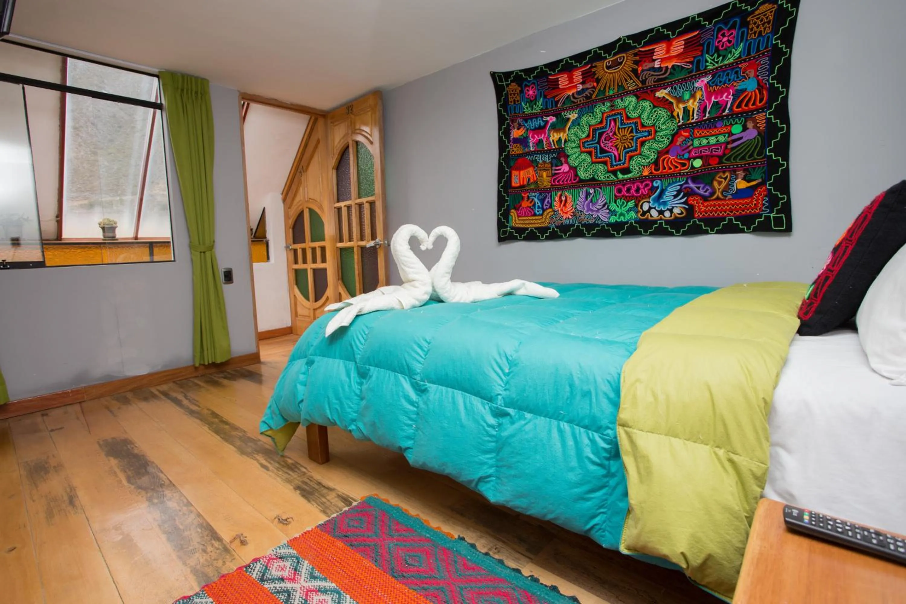 Bedroom, Bed in Hotel Inka King