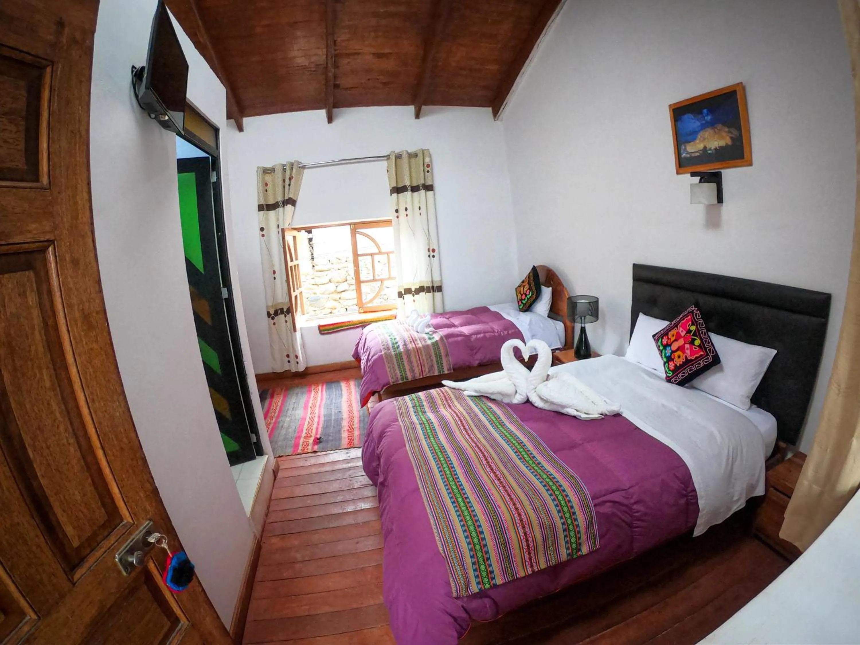 Bedroom, Bed in Hotel Inka King