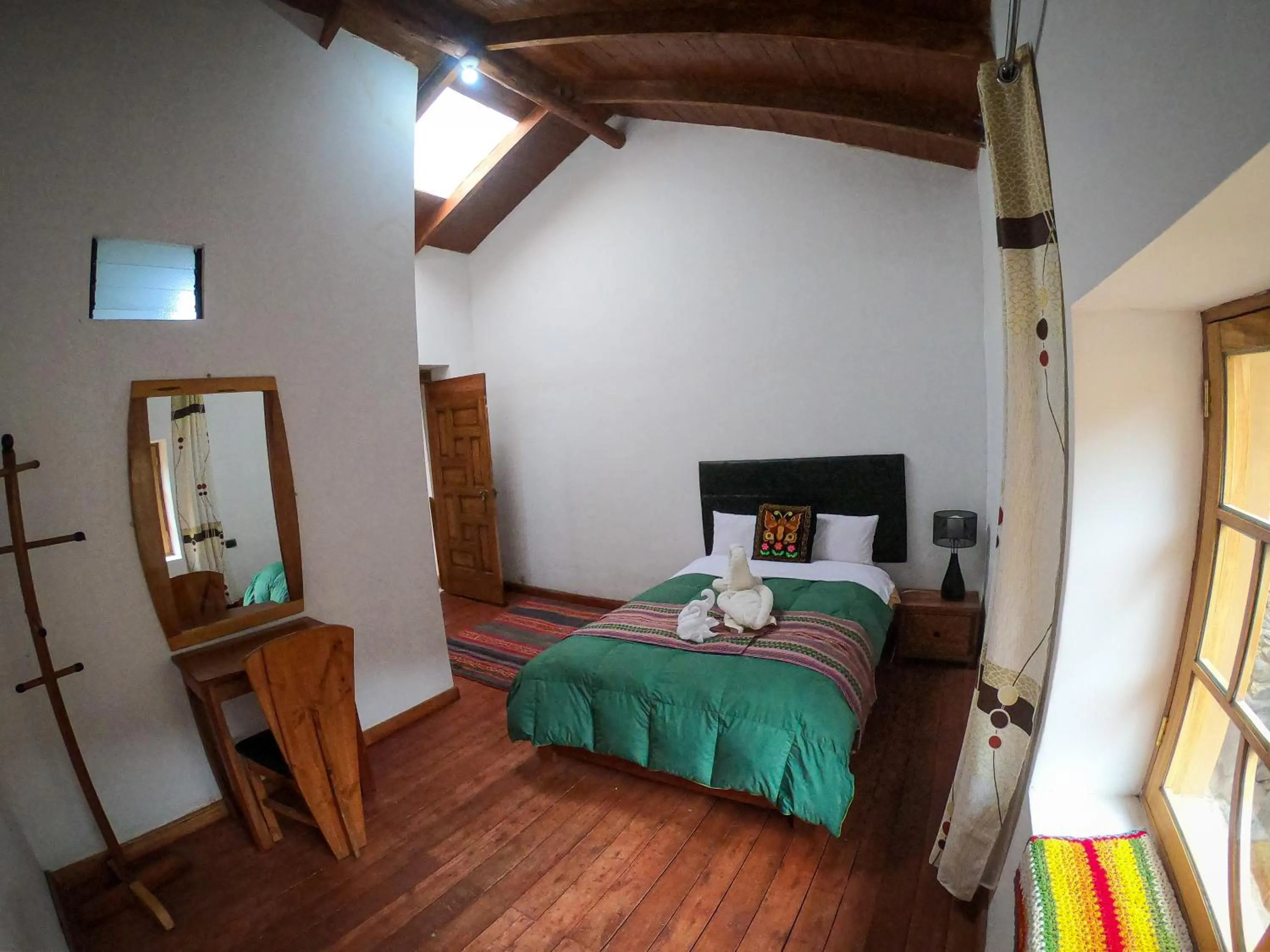 Bed in Hotel Inka King