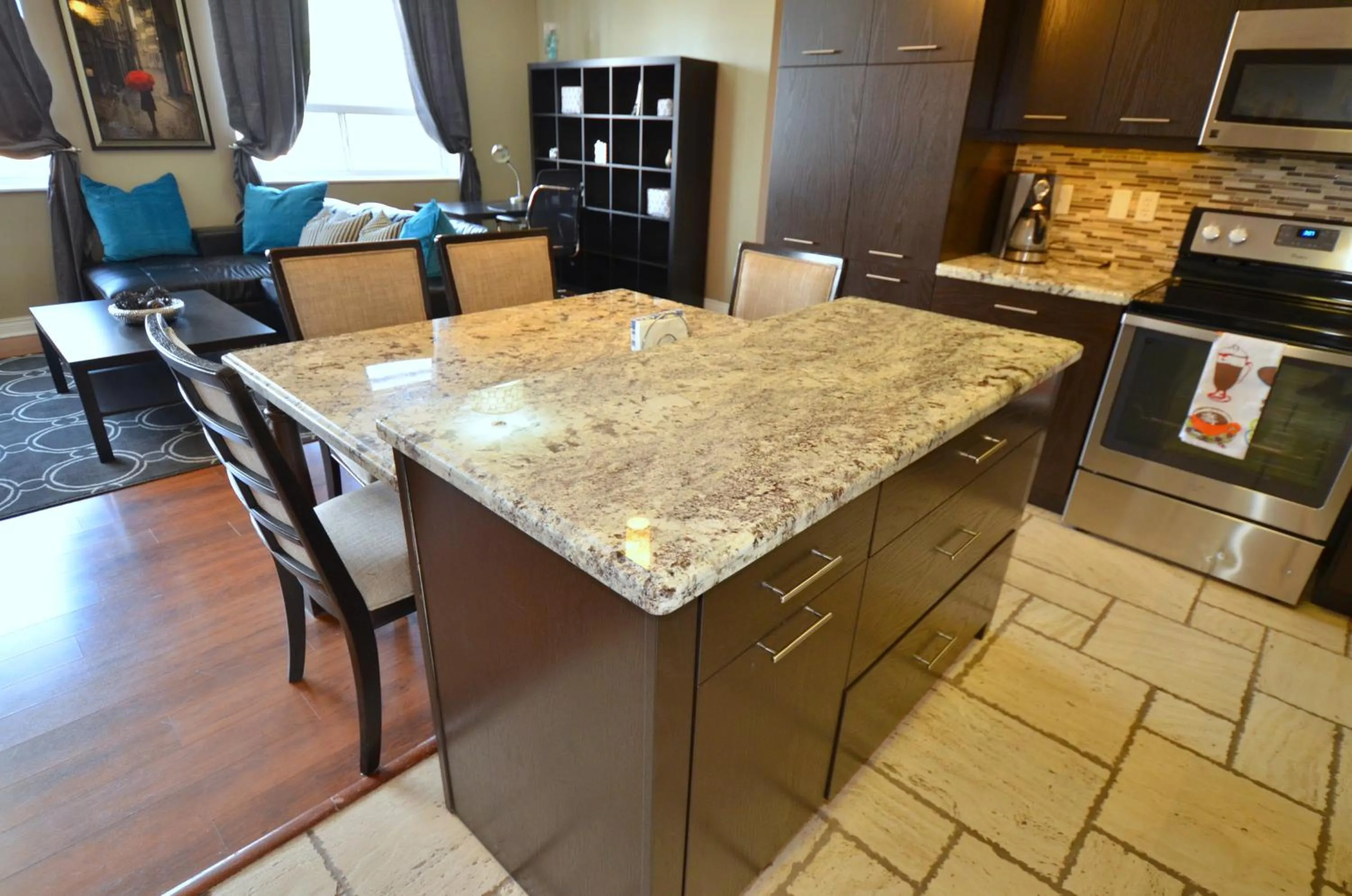 Kitchen or kitchenette in The SoMa Furnished Residences