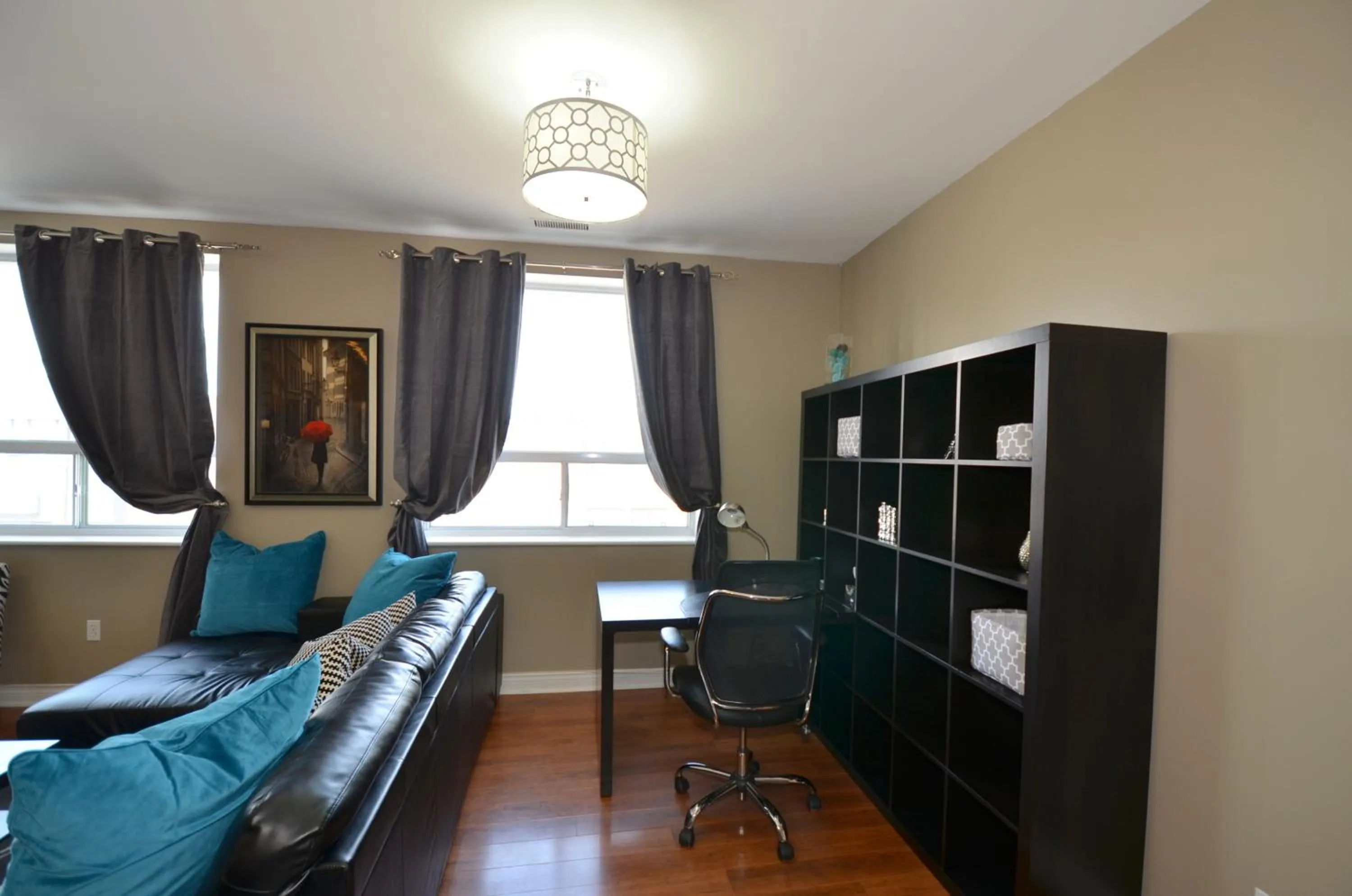Library in The SoMa Furnished Residences