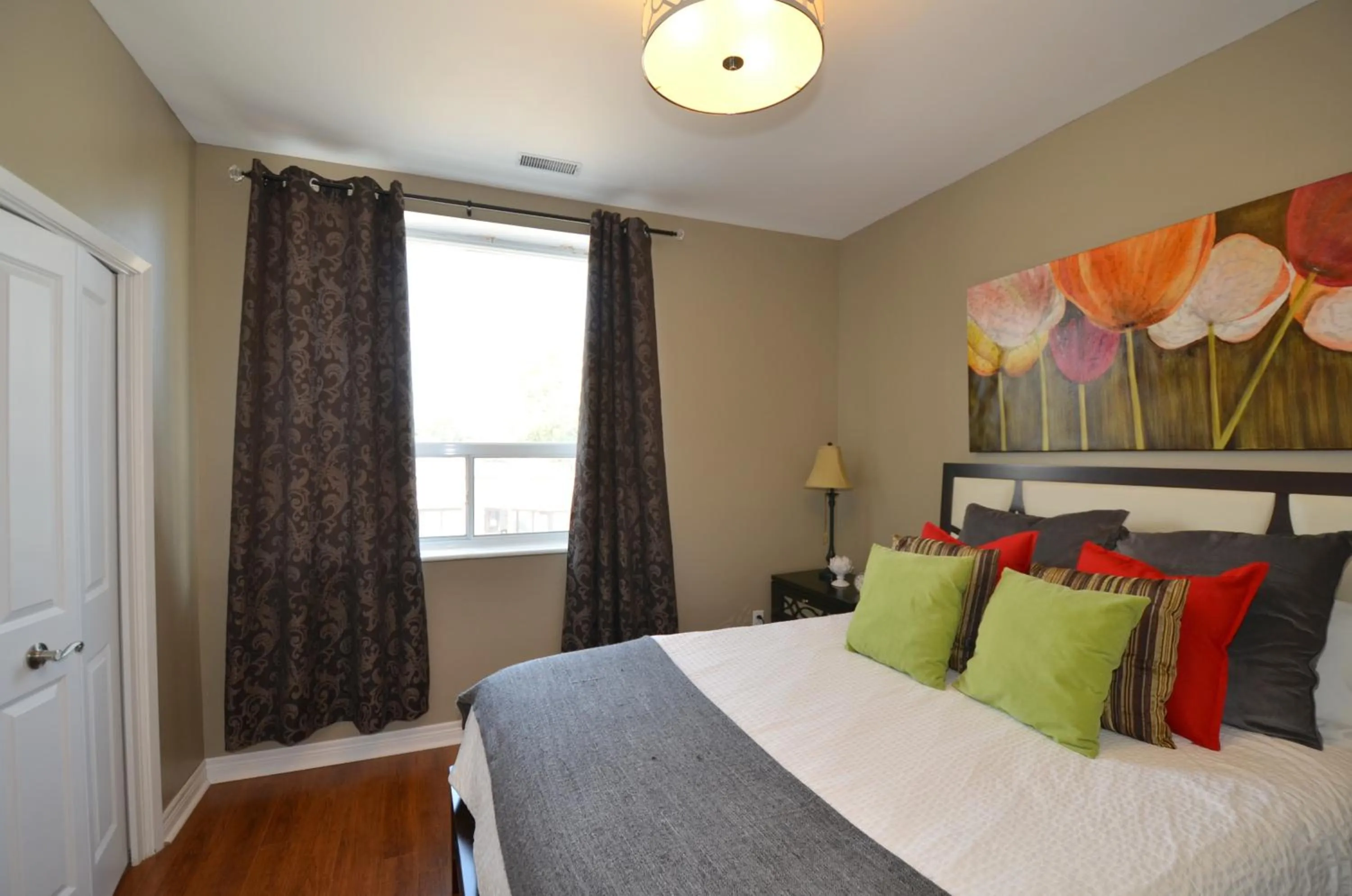 Bedroom, Bed in The SoMa Furnished Residences