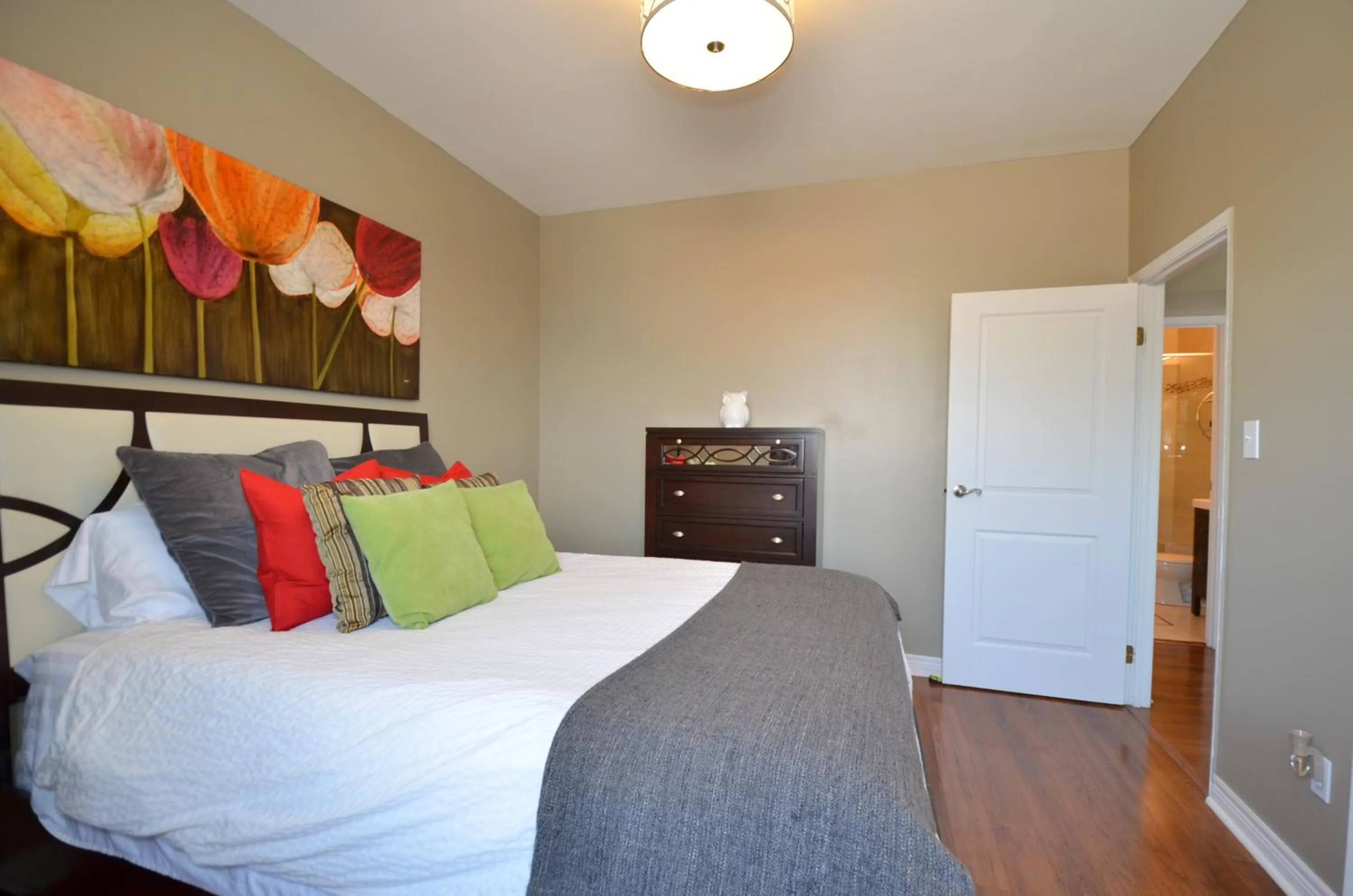 Bedroom, Bed in The SoMa Furnished Residences