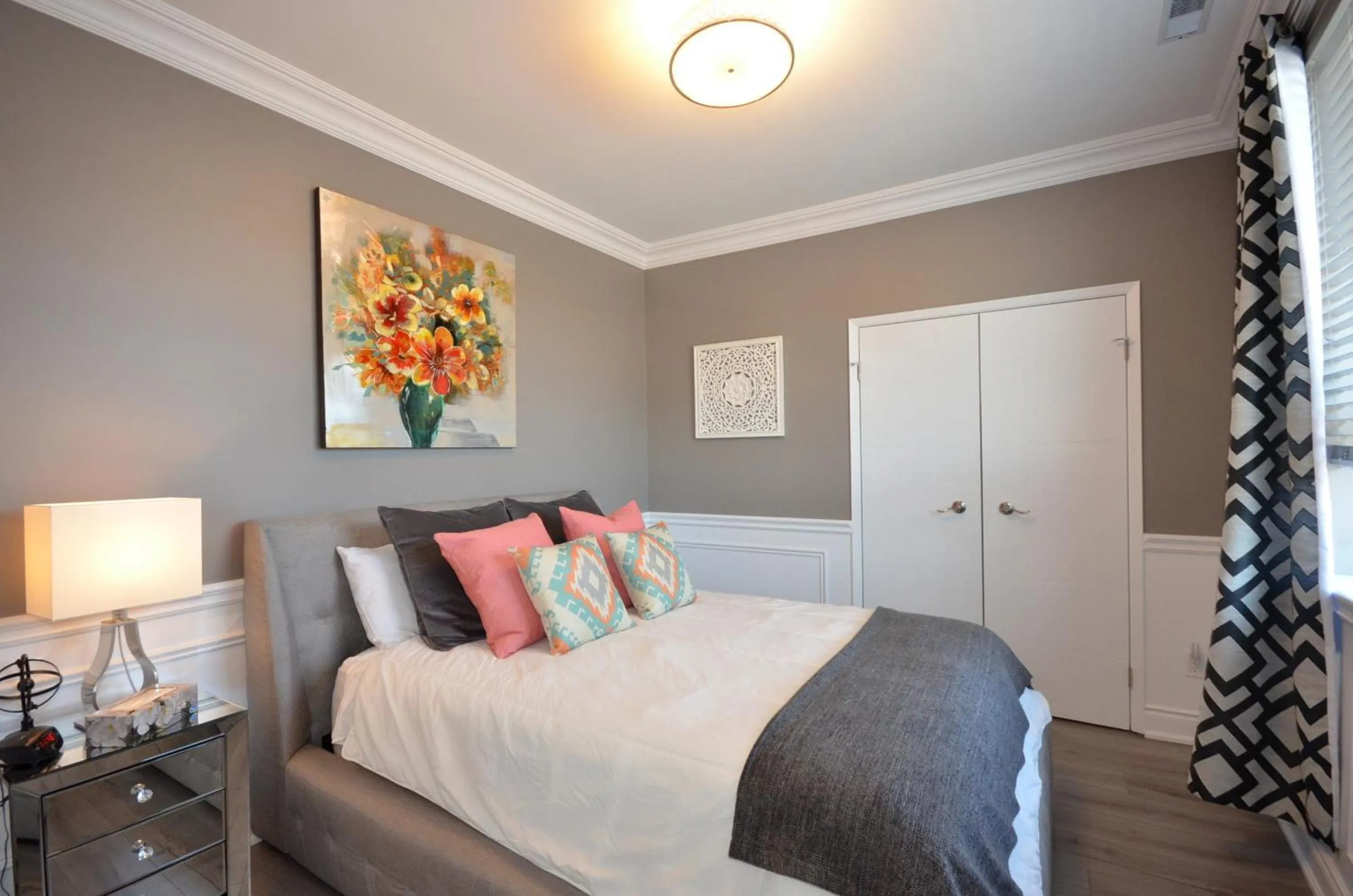 Bed in The SoMa Furnished Residences