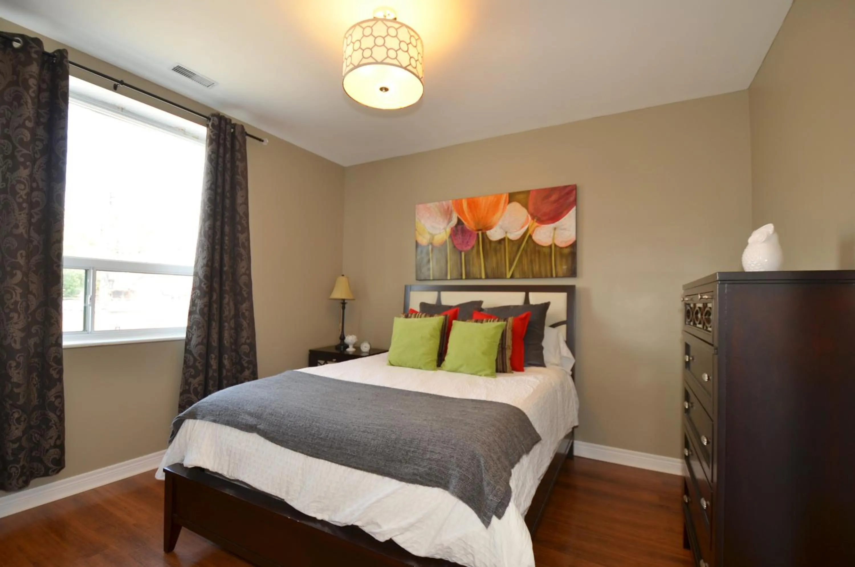 Bedroom, Bed in The SoMa Furnished Residences