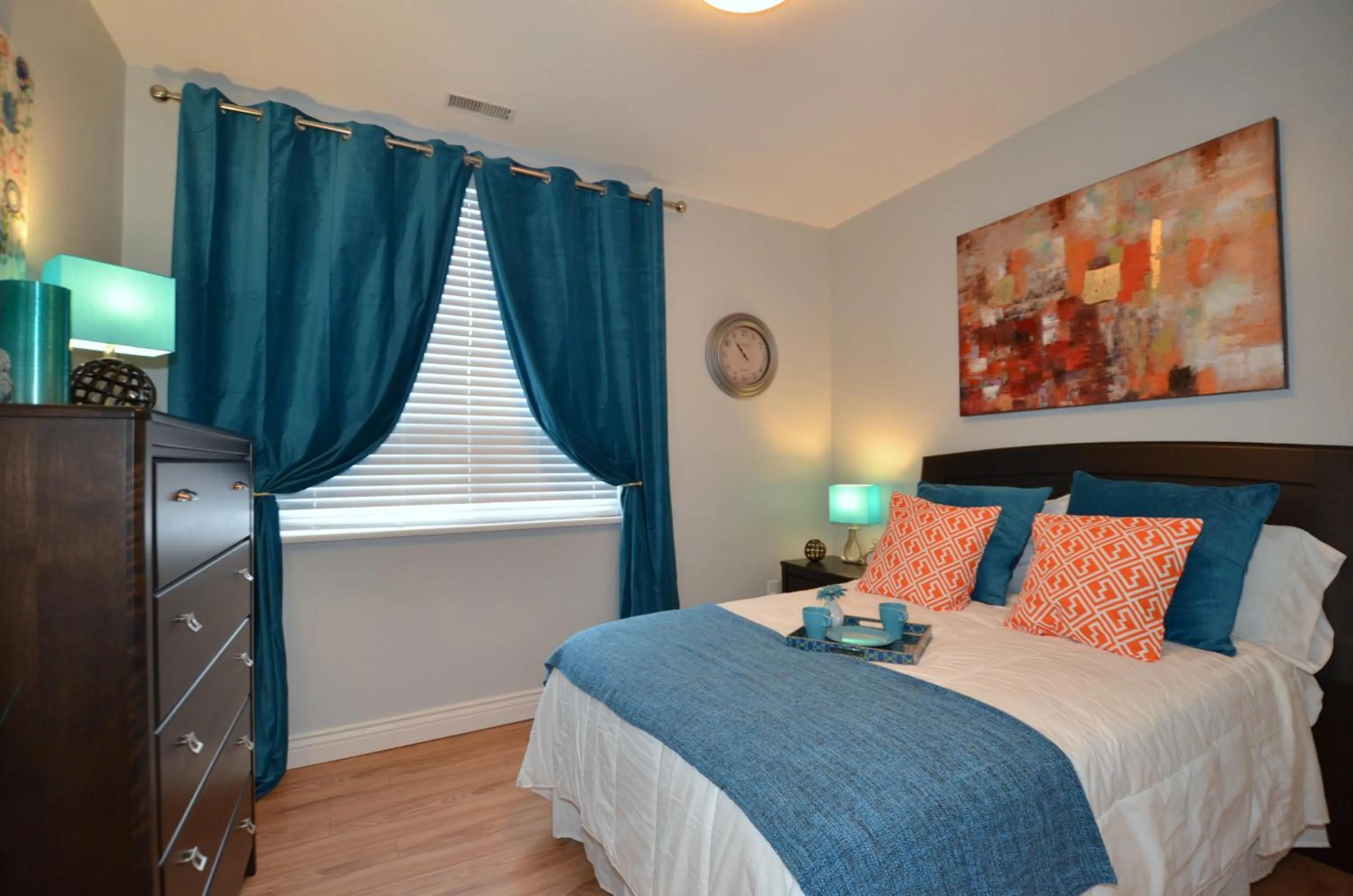 Bedroom, Bed in The SoMa Furnished Residences