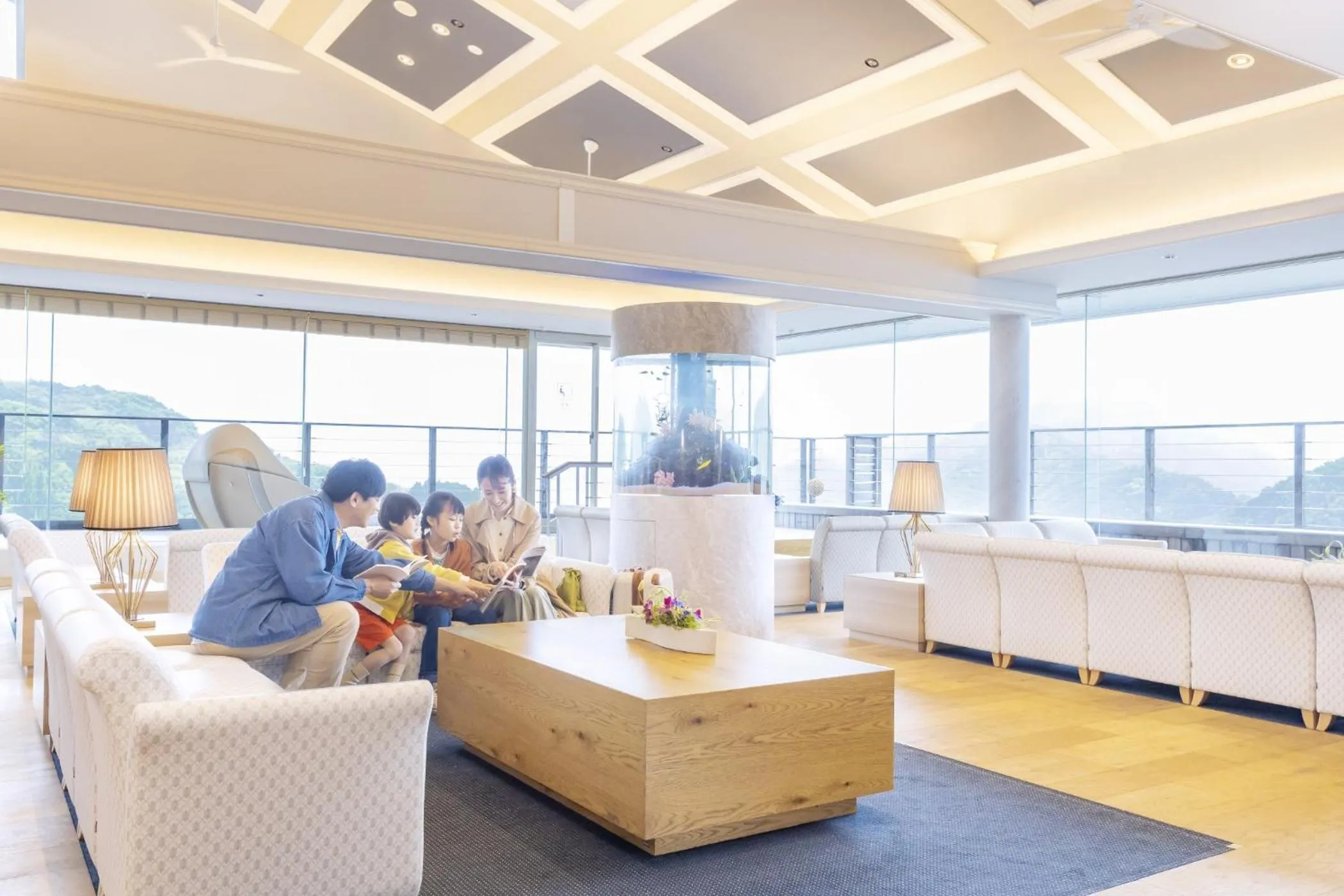 Lobby or reception in Ooedo Onsen Monogatari Premium Toba Saichoraku