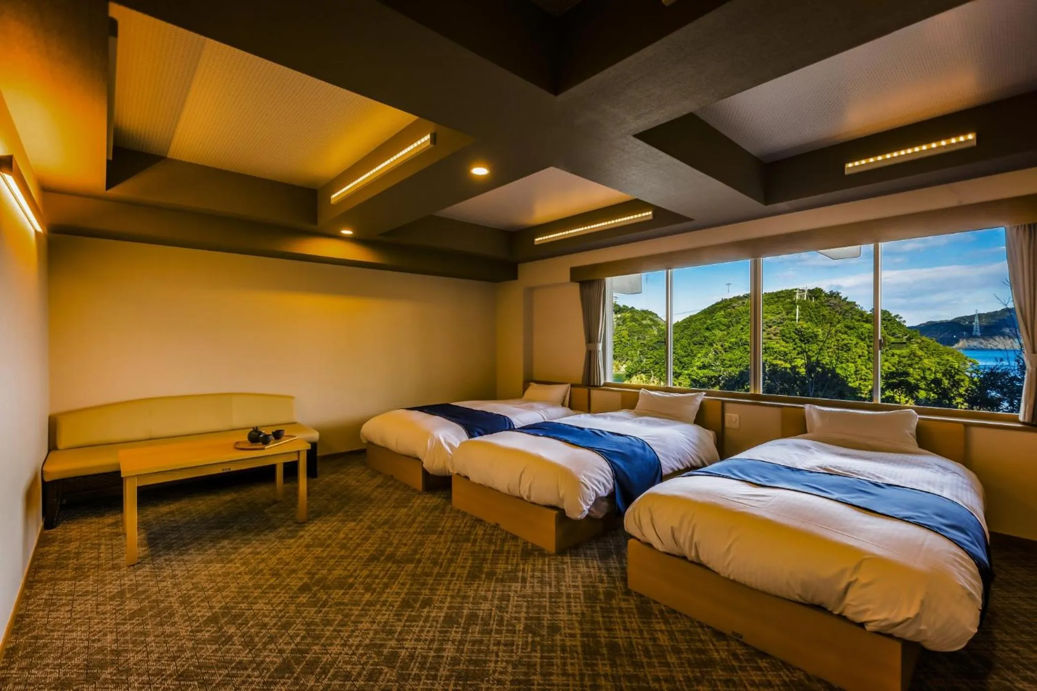 Photo of the whole room, Bed in Ooedo Onsen Monogatari Premium Toba Saichoraku