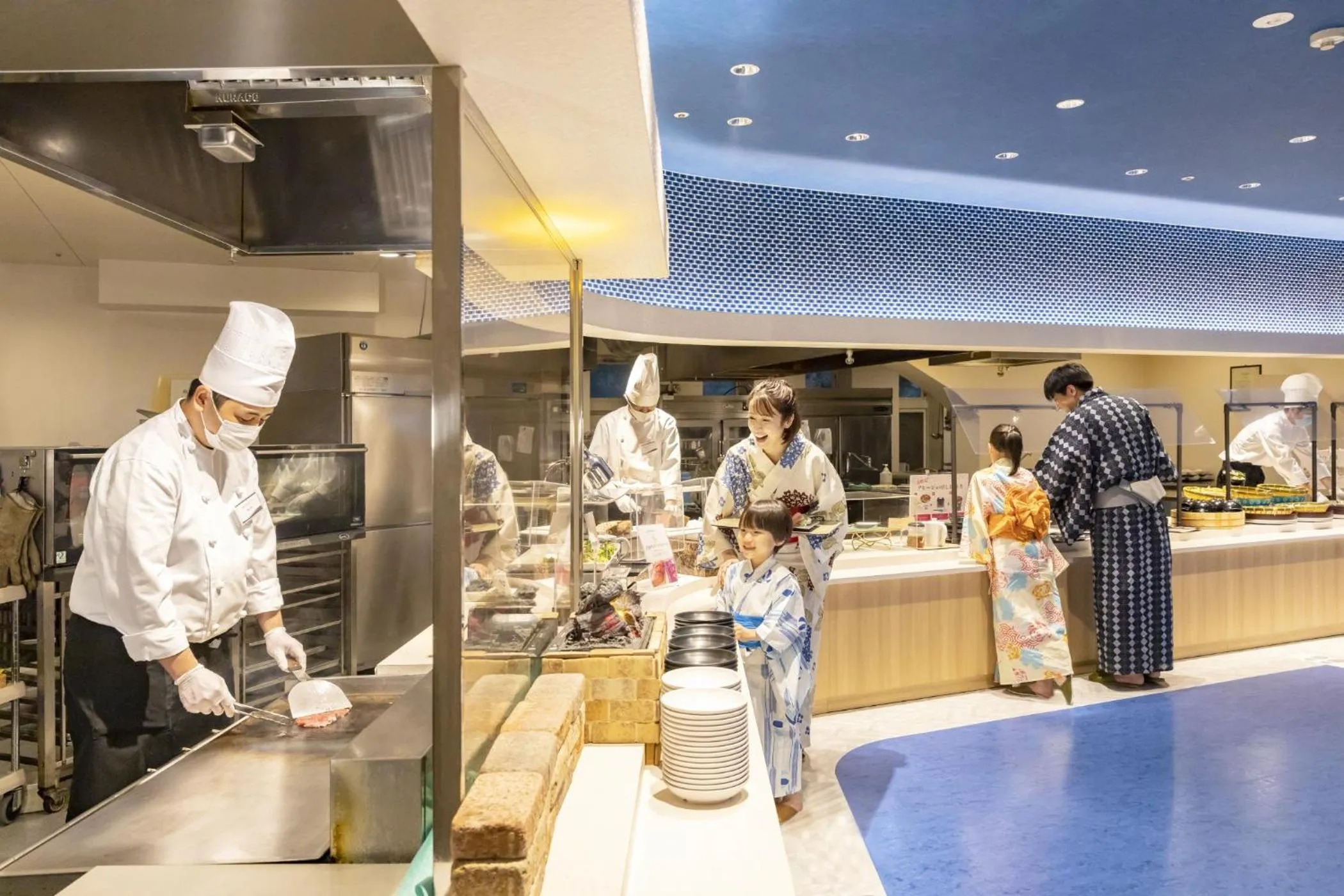 Restaurant/places to eat in Ooedo Onsen Monogatari Premium Toba Saichoraku