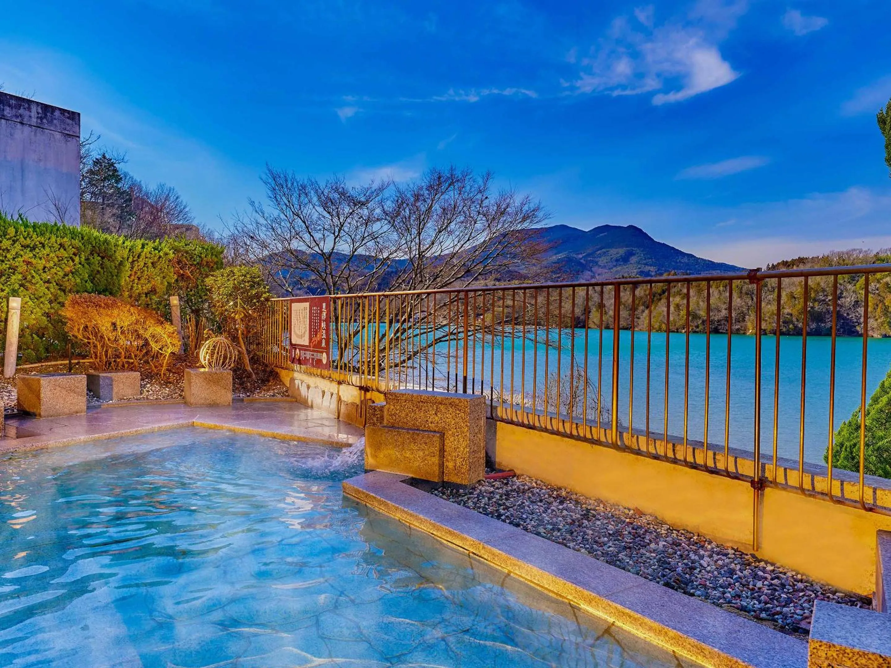 Open Air Bath in Ooedo Onsen Monogatari Premium Enakyo