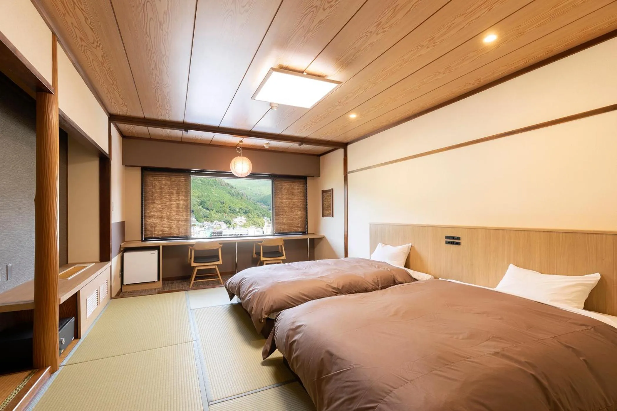 Photo of the whole room, Bed in Ooedo Onsen Monogatari Premium Gero Honkan
