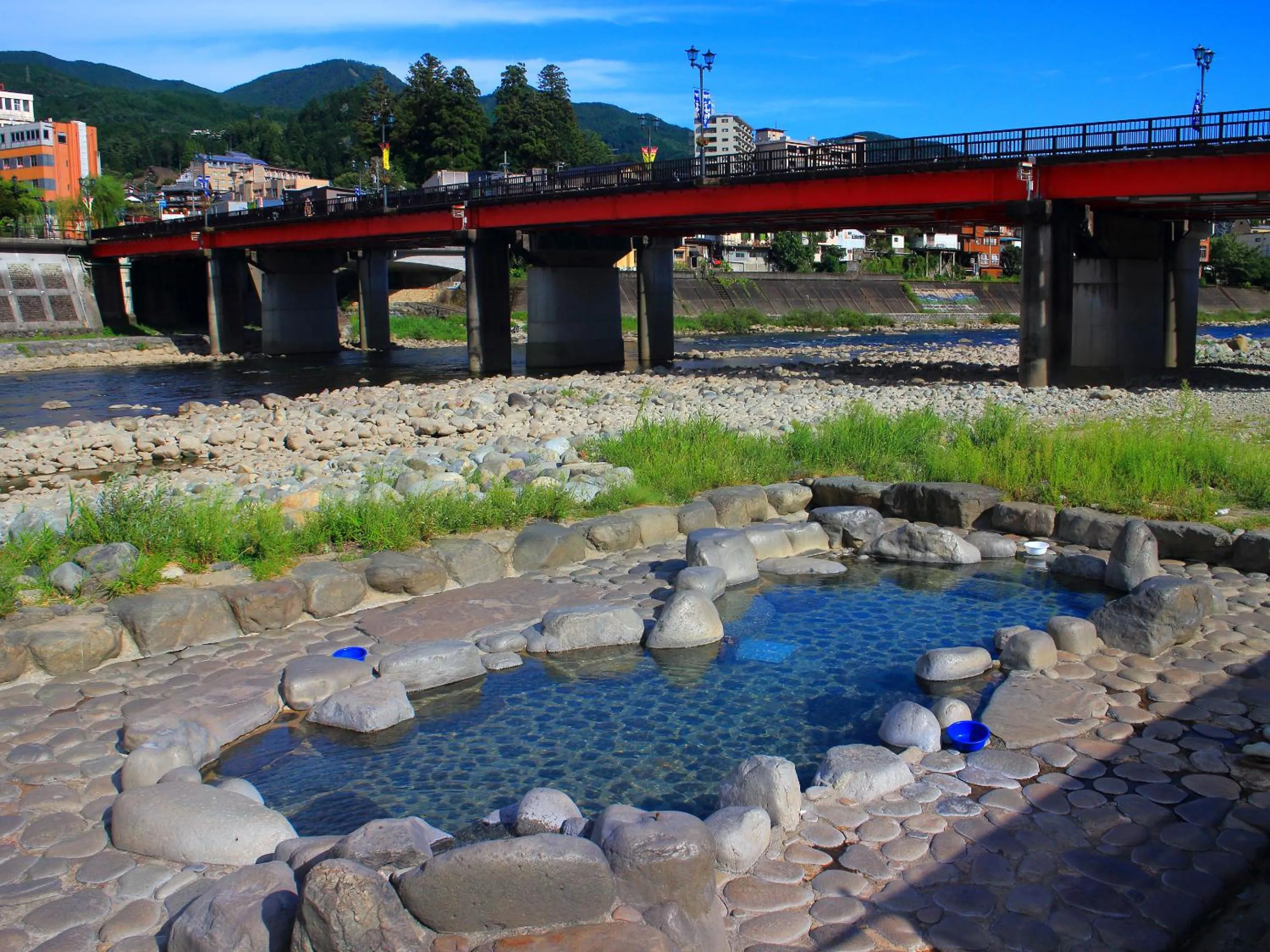 Nearby landmark in Ooedo Onsen Monogatari Gero Bekkan