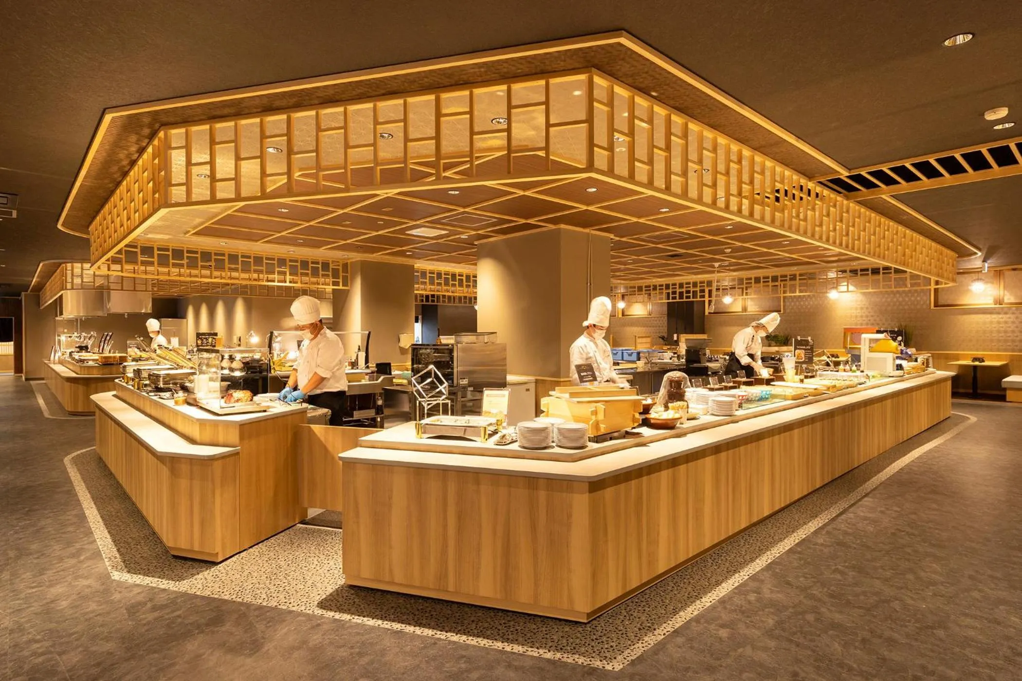 Restaurant/places to eat in Ooedo Onsen Monogatari Premium Saiki Bekkan