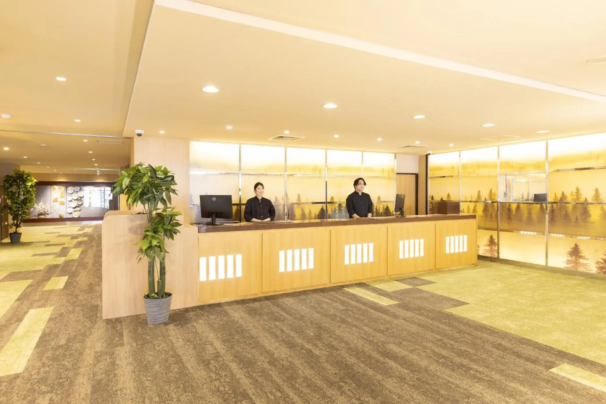 Lobby or reception in Ooedo Onsen Monogatari Premium Yamanaka Grand Hotel Lobby or reception in Ooedo Onsen Monogatari Premium Yamanaka Grand Hotel