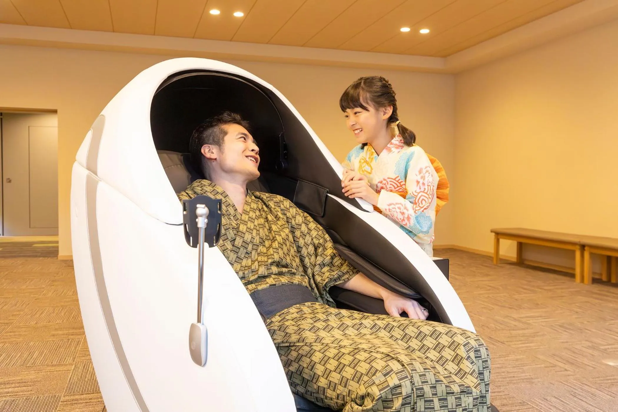 Massage in Ooedo Onsen Monogatari Premium Yamanaka Grand Hotel