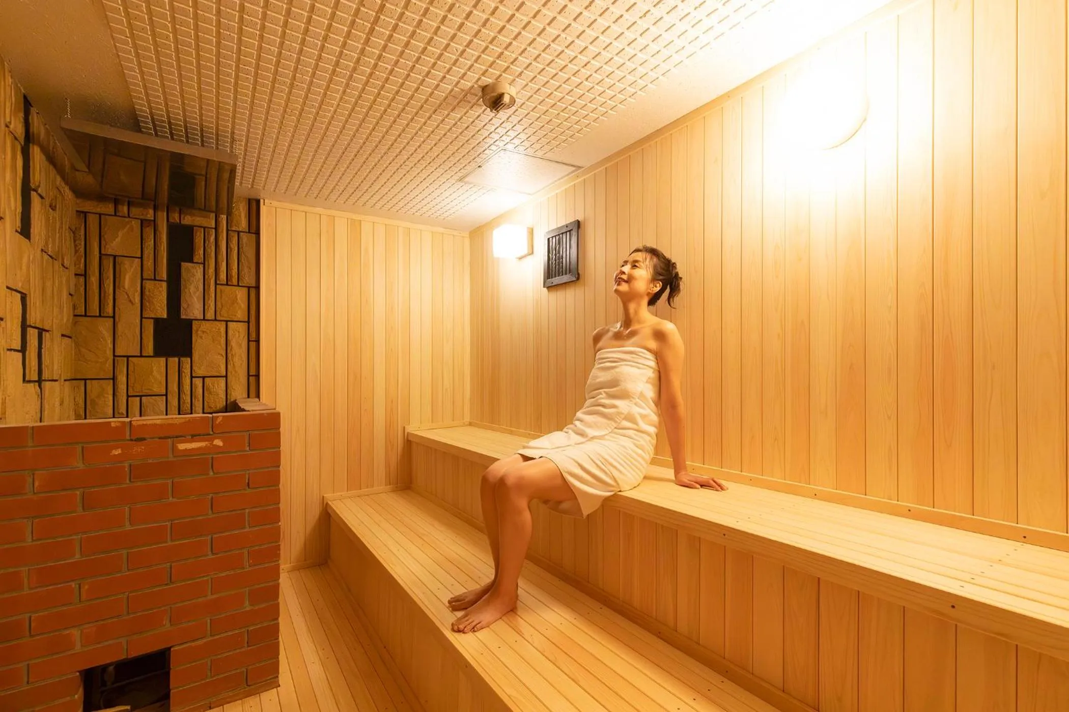 Sauna in Ooedo Onsen Monogatari Premium Yamanaka Grand Hotel