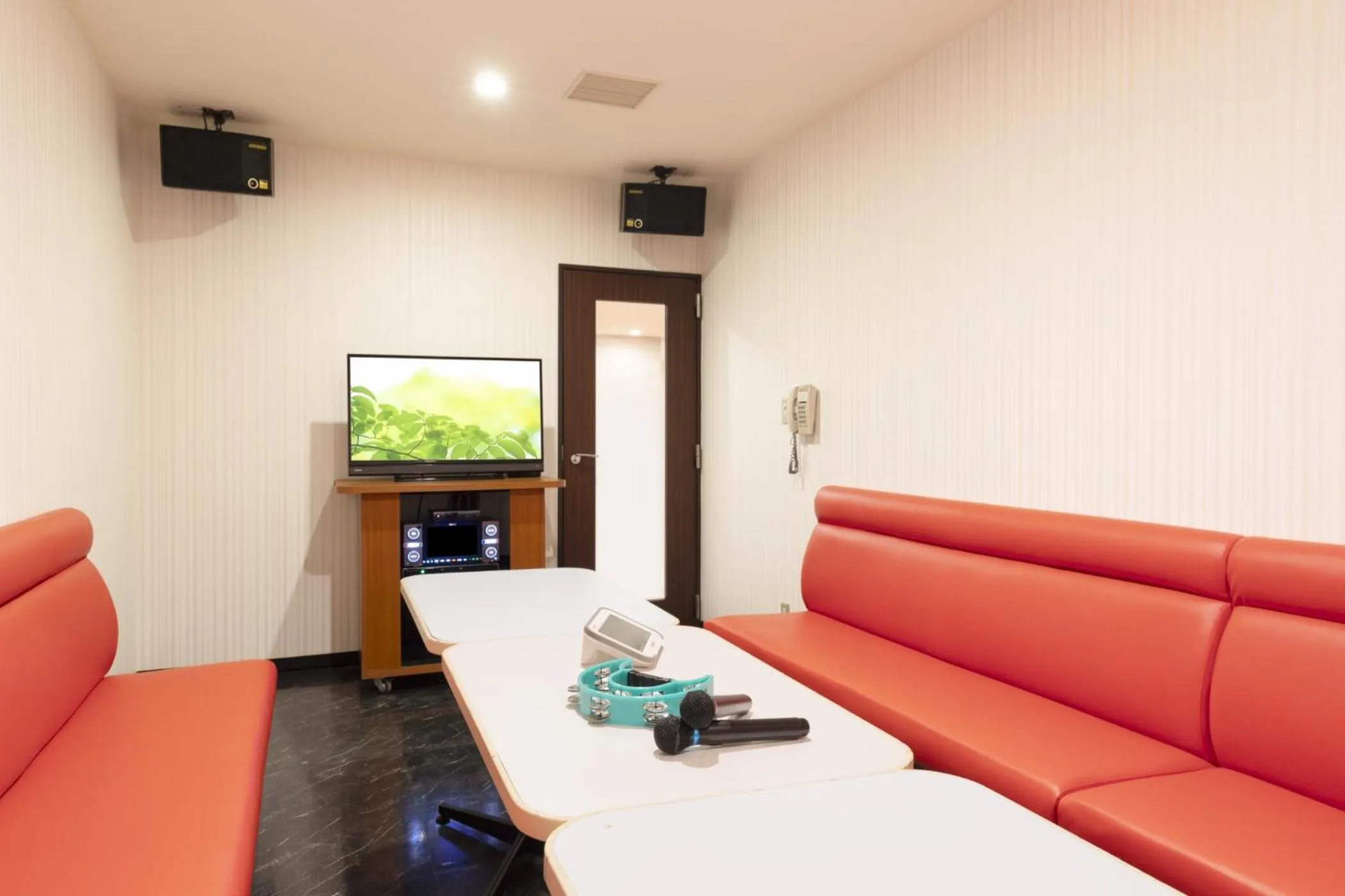 Karaoke in Ooedo Onsen Monogatari Premium Yamanaka Grand Hotel