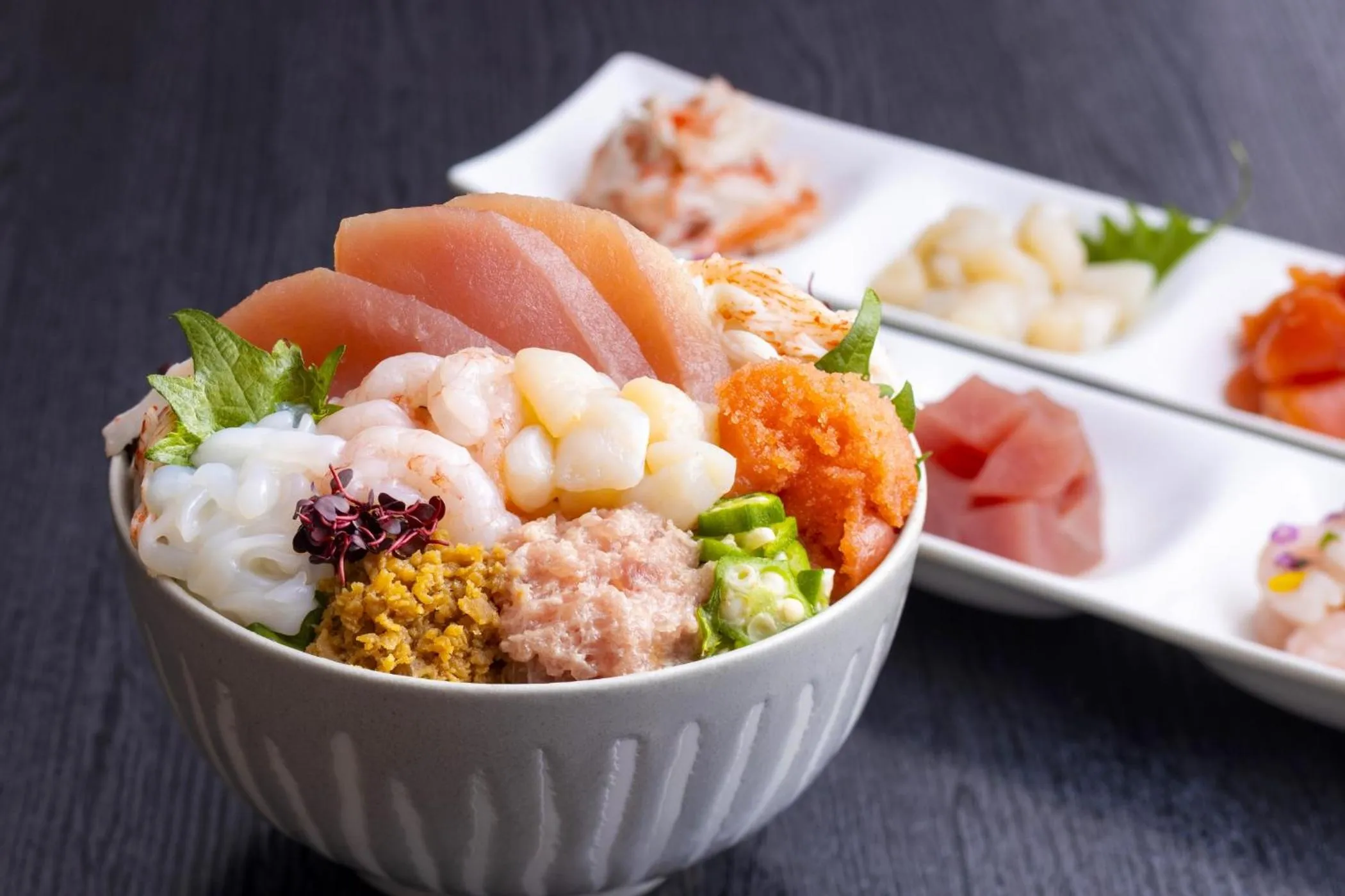 Breakfast in Ooedo Onsen Monogatari Premium Kaga Maruya