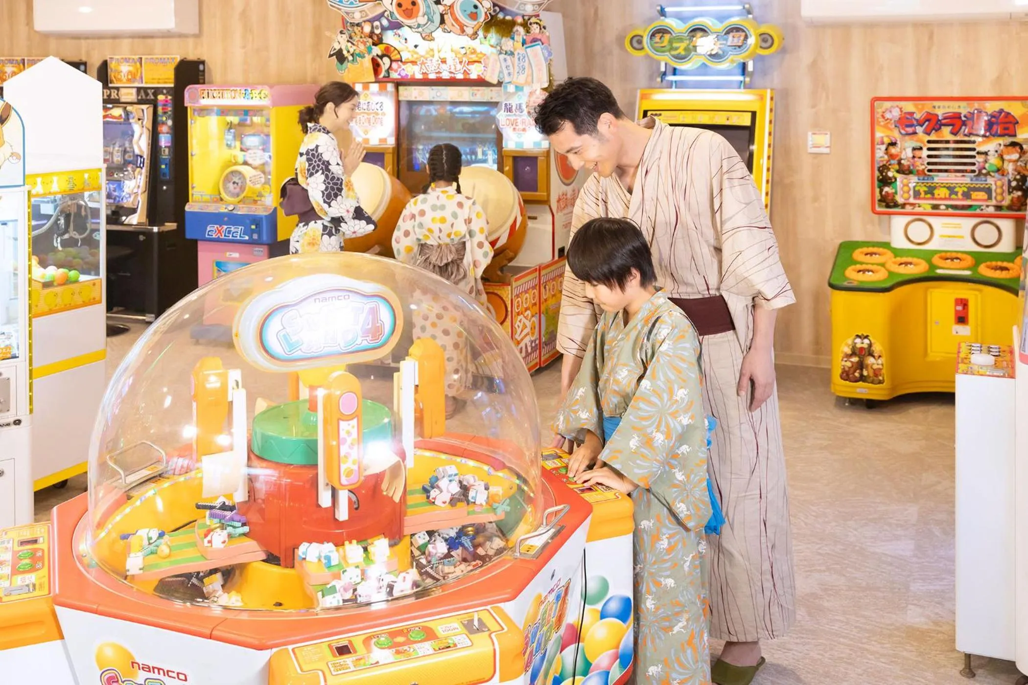 Game Room in Ooedo Onsen Monogatari Premium Kaga Maruya