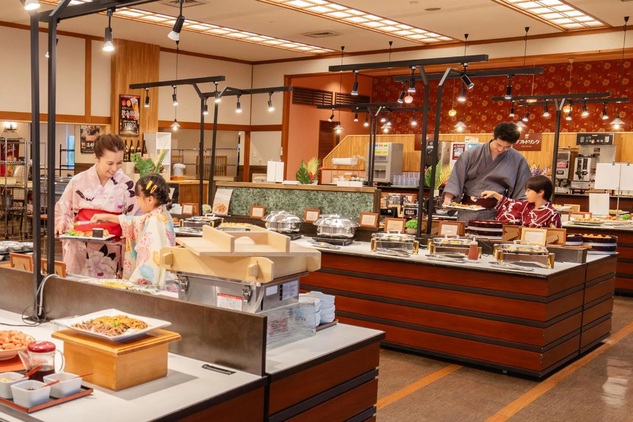 Restaurant/places to eat in Ooedo Onsen Monogatari Yamanaka Saichoraku