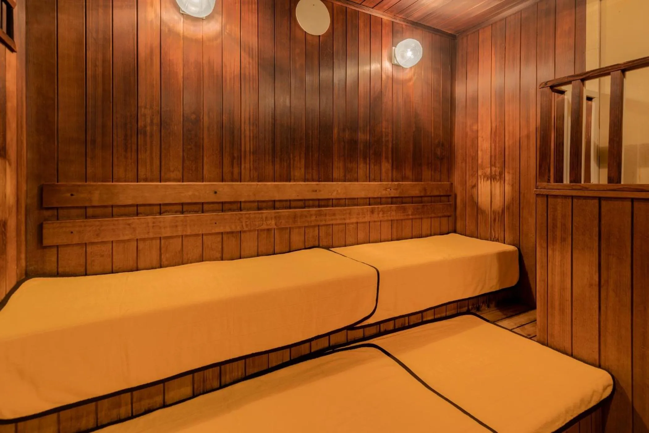 Sauna, Bed in Ooedo Onsen Monogatari Yamanaka Saichoraku