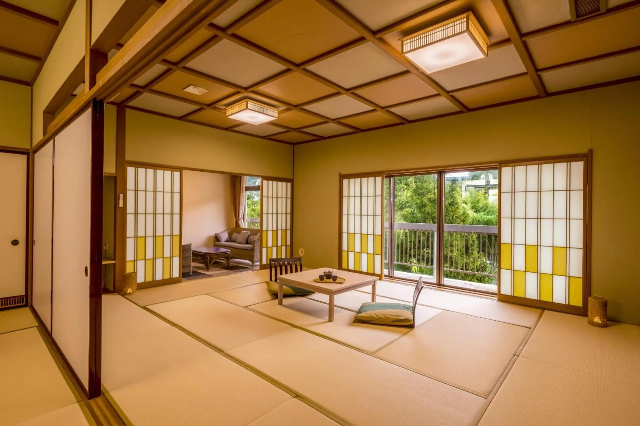 Photo of the whole room in Ooedo Onsen Monogatari Yamanaka Saichoraku