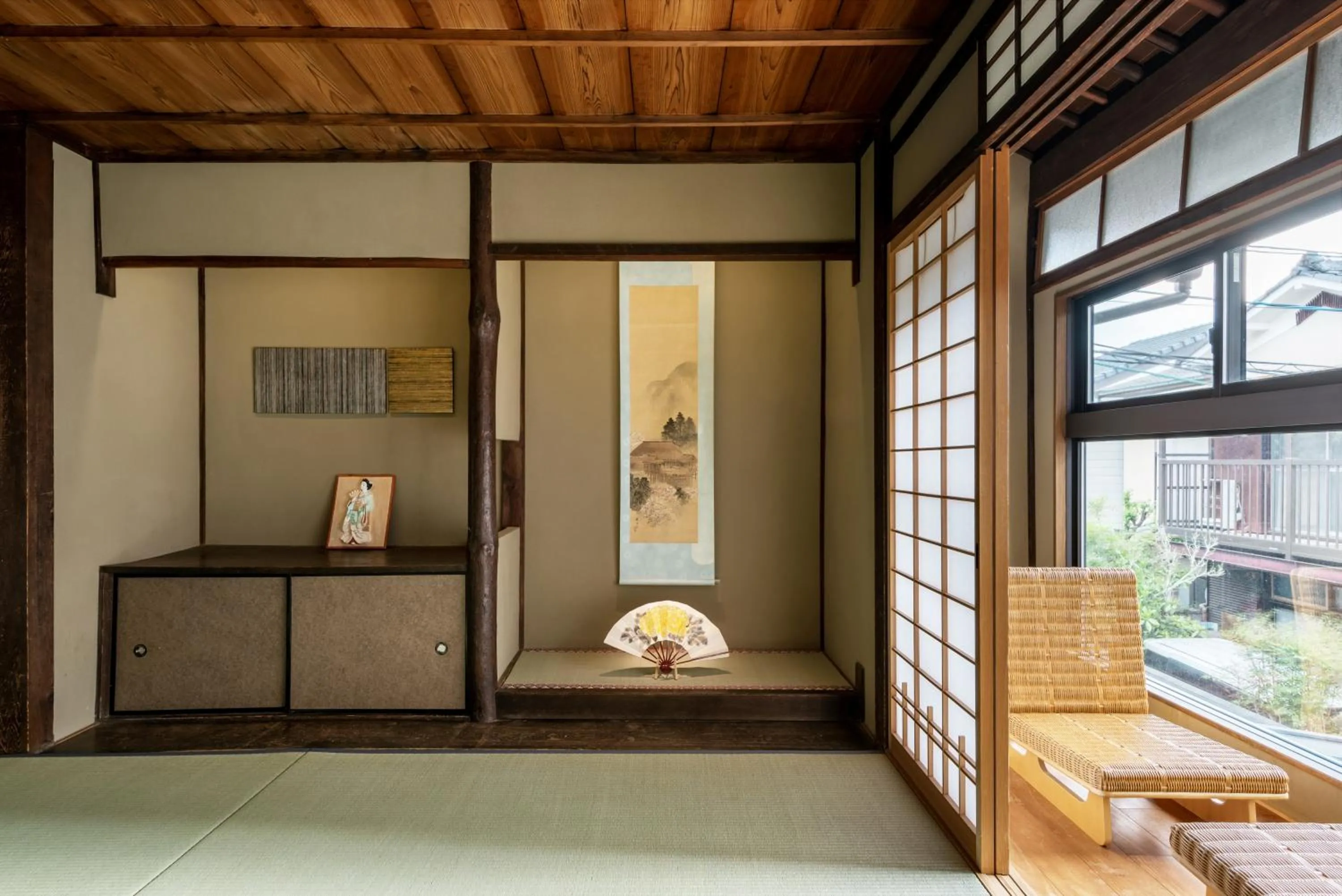 Bedroom in Choya Chawanzaka Machiya House