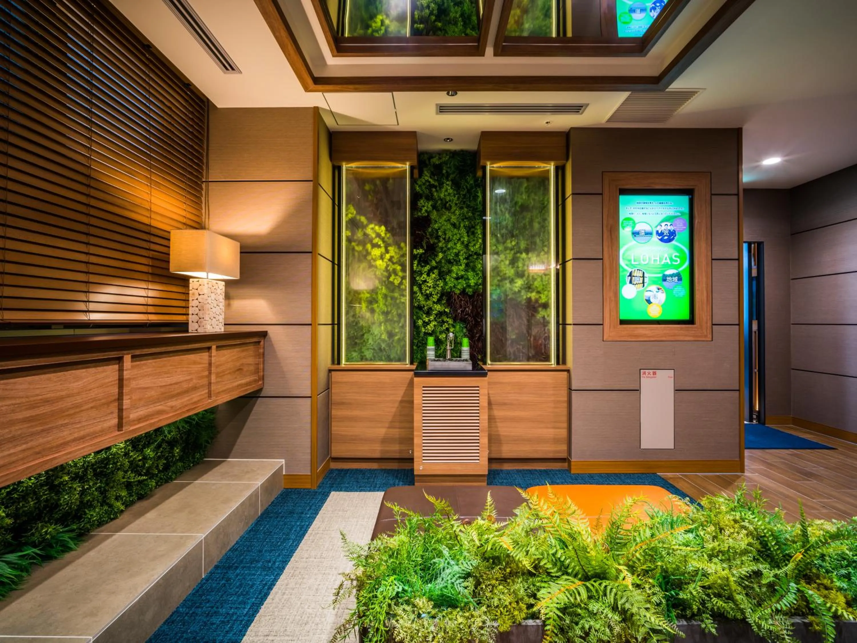 Lobby or reception in Super Hotel Premier Osaka Honmachi Ekimae Natural Hot Springs