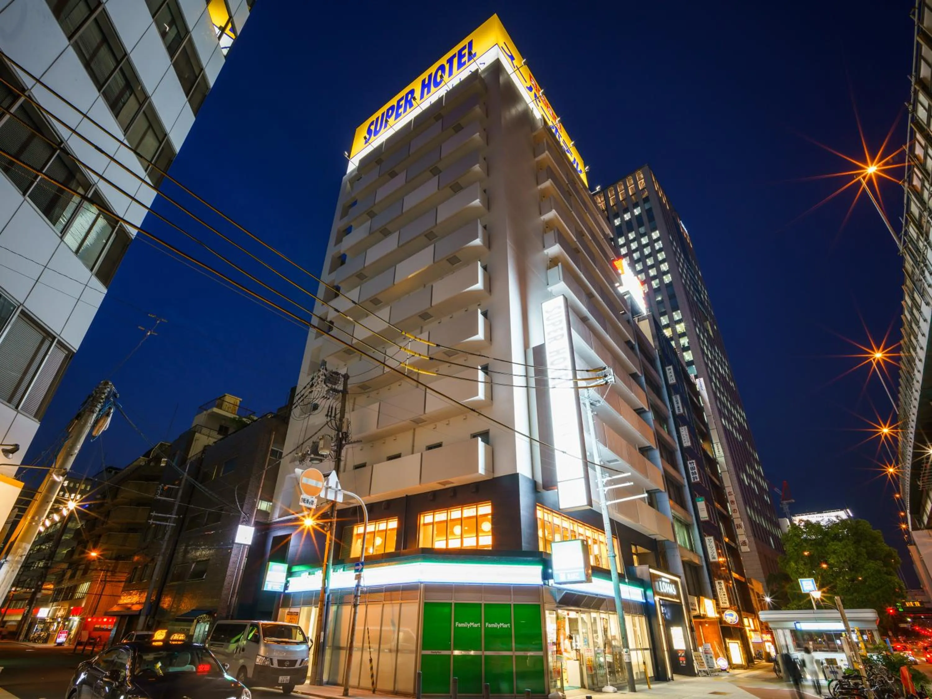 Property building in Super Hotel Premier Osaka Honmachi Ekimae Natural Hot Springs