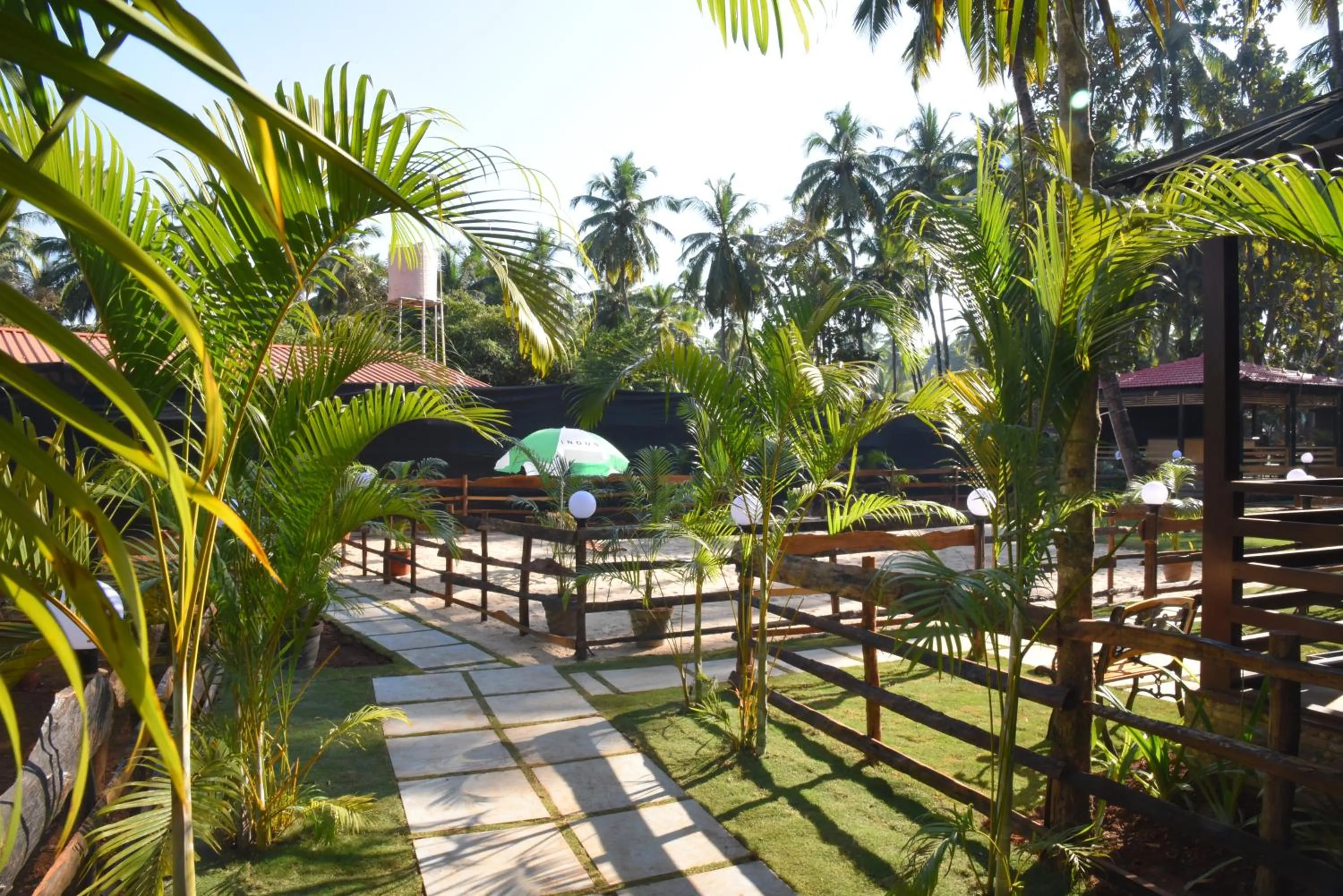Garden in Club Palolem Resort