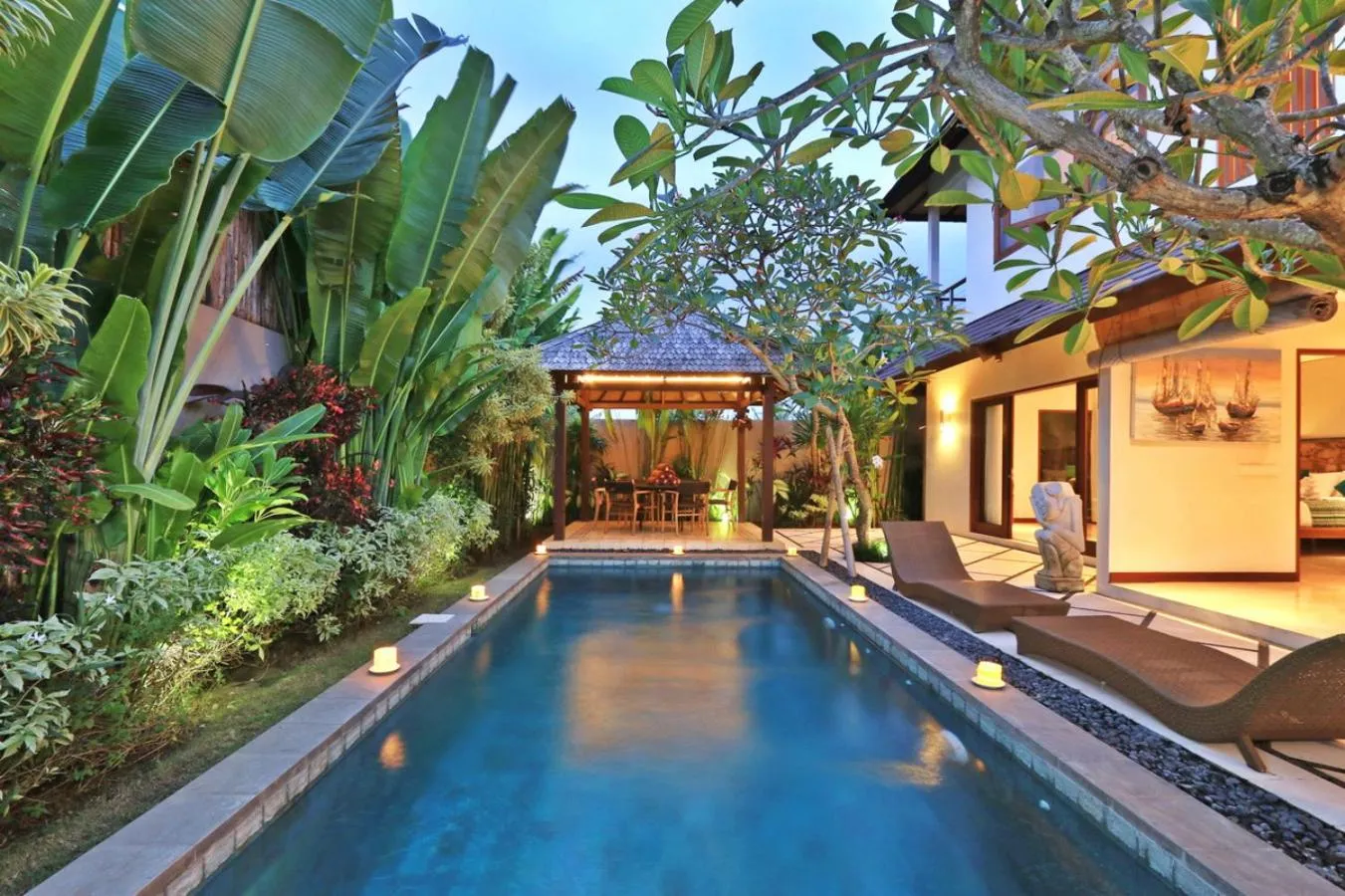 Swimming pool in Desa Di Bali Villas