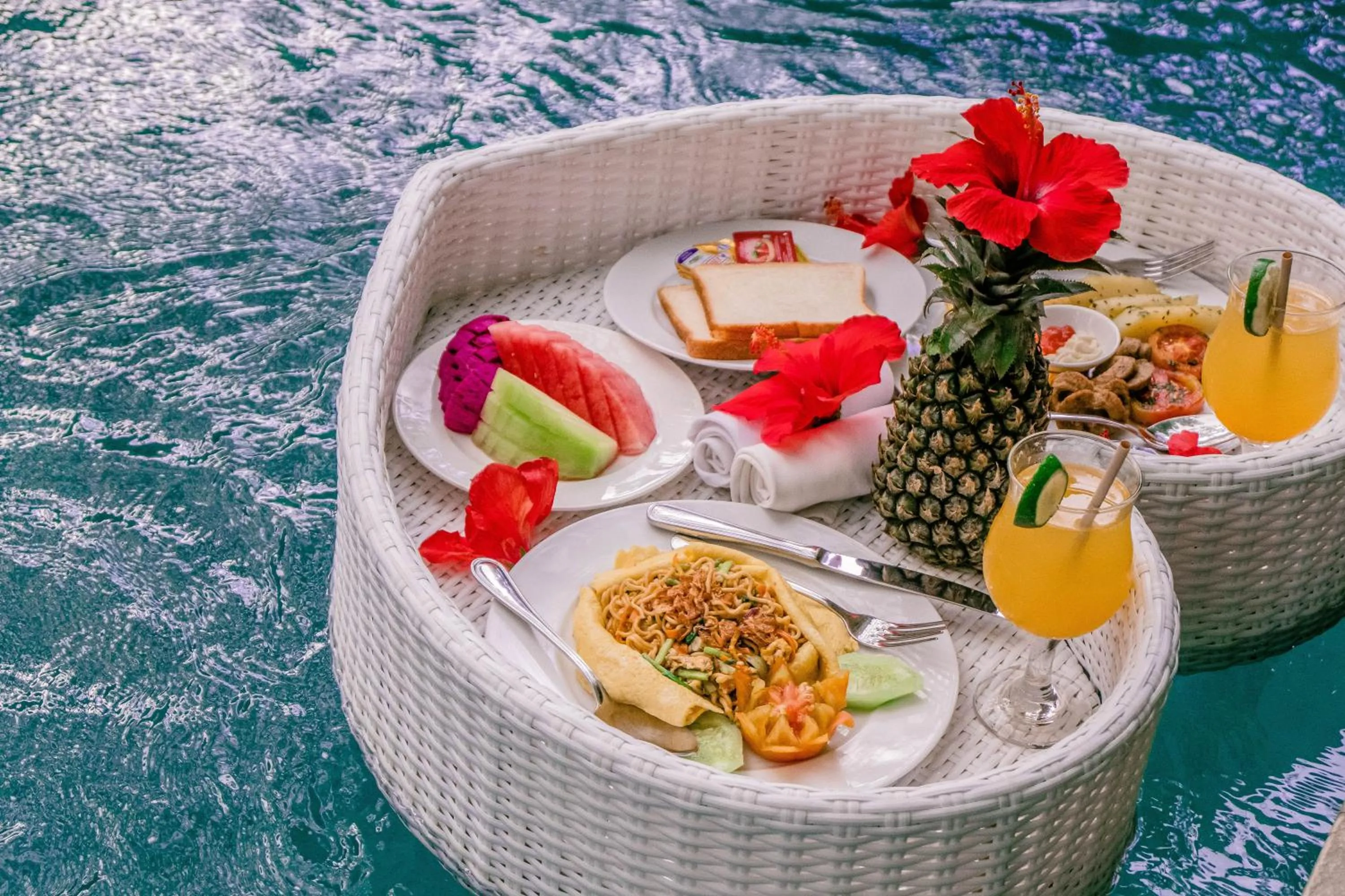 Breakfast in Desa Di Bali Villas