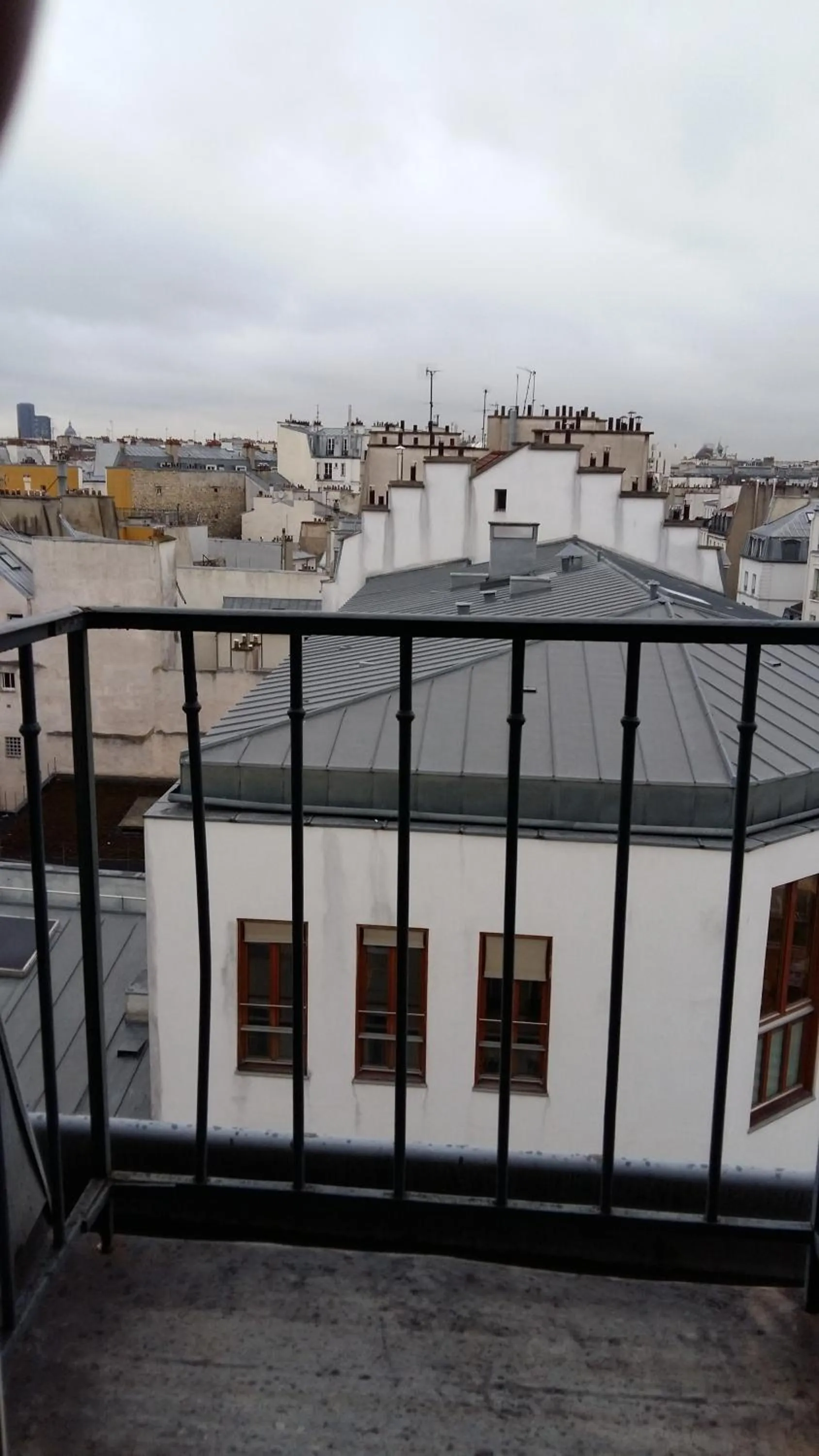 Balcony/Terrace in Hipotel Paris Bastille Saint Antoine