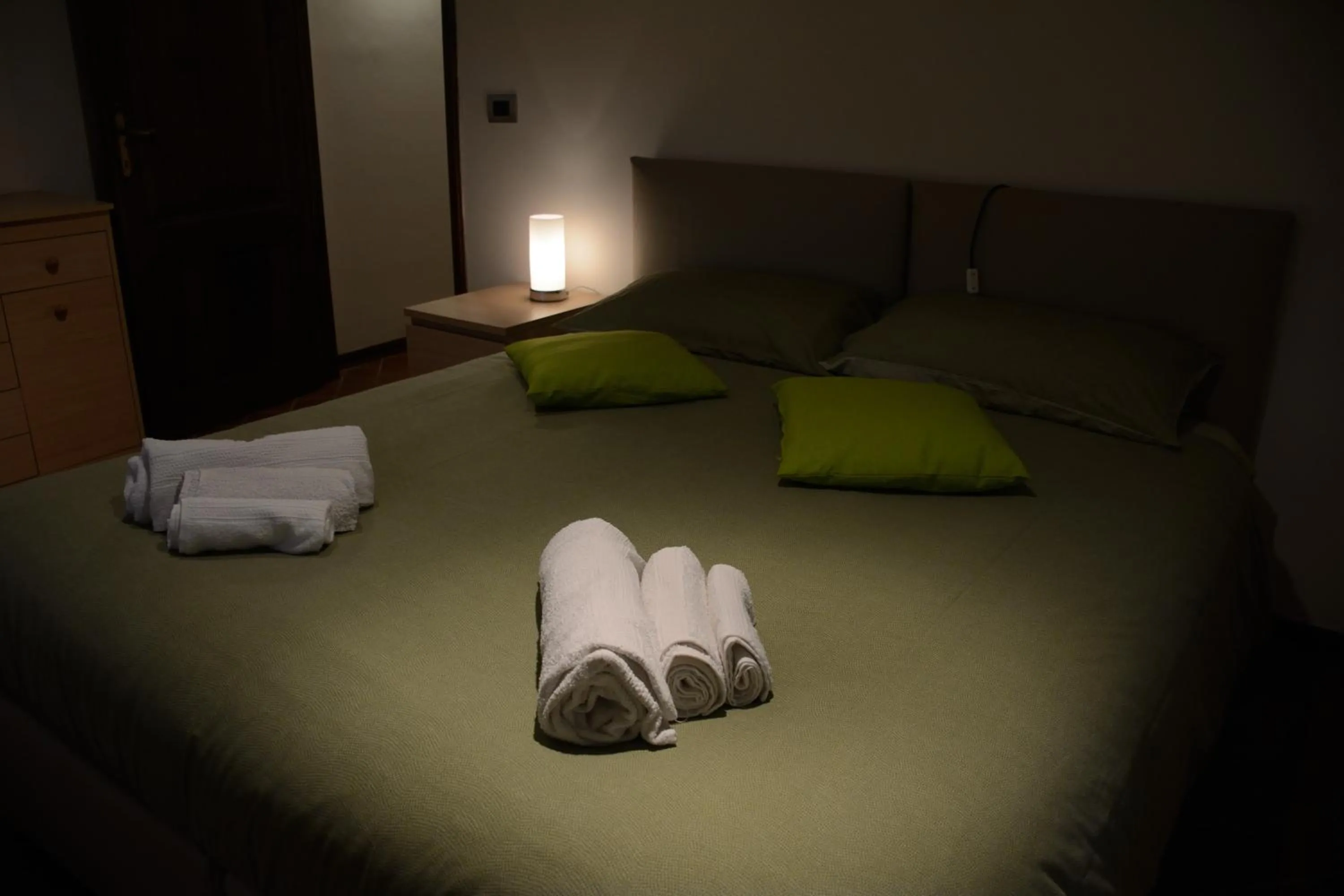 Photo of the whole room, Bed in Da Piero e Paola