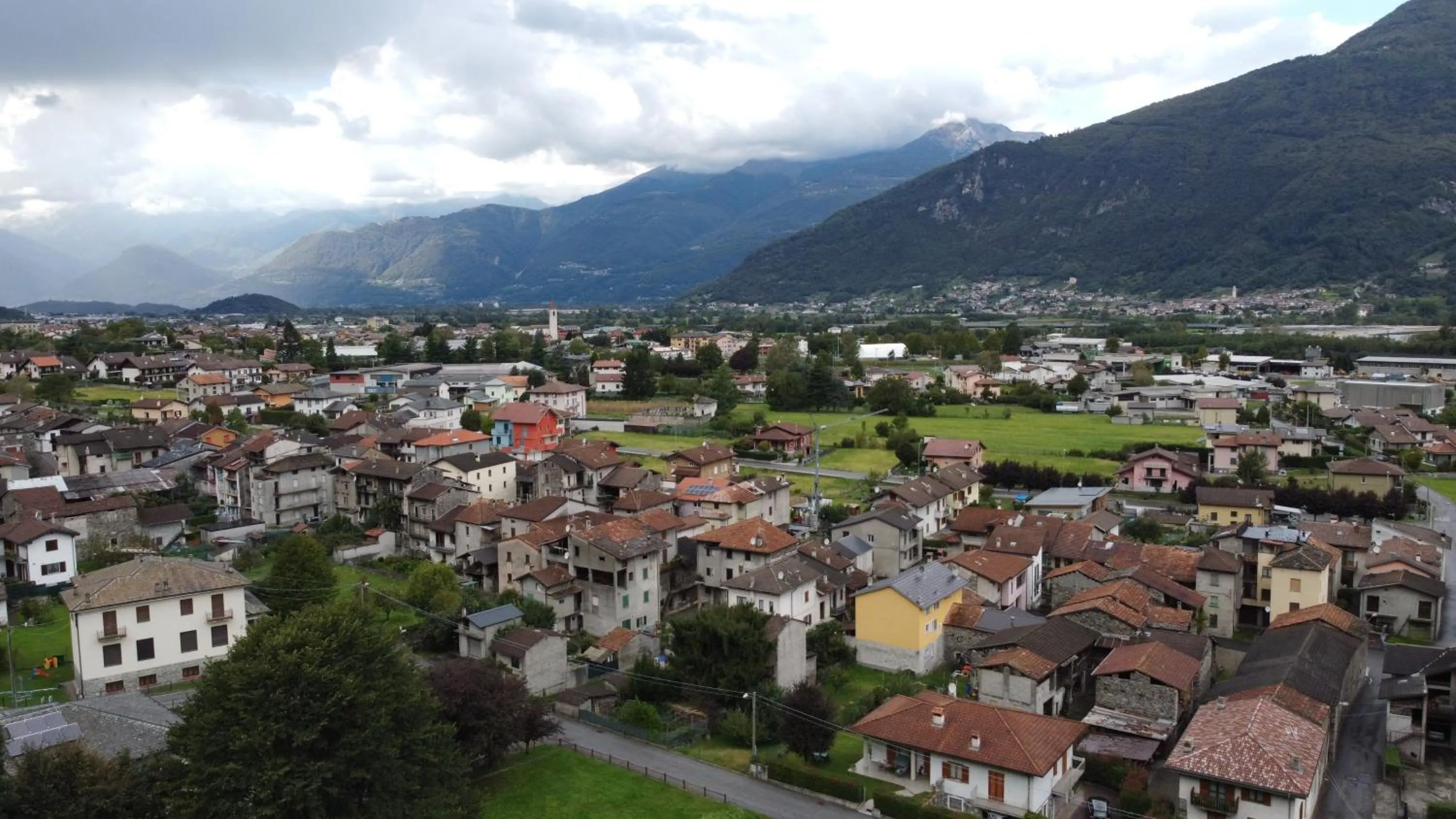 Bird's eye view in B&B Al Carotin