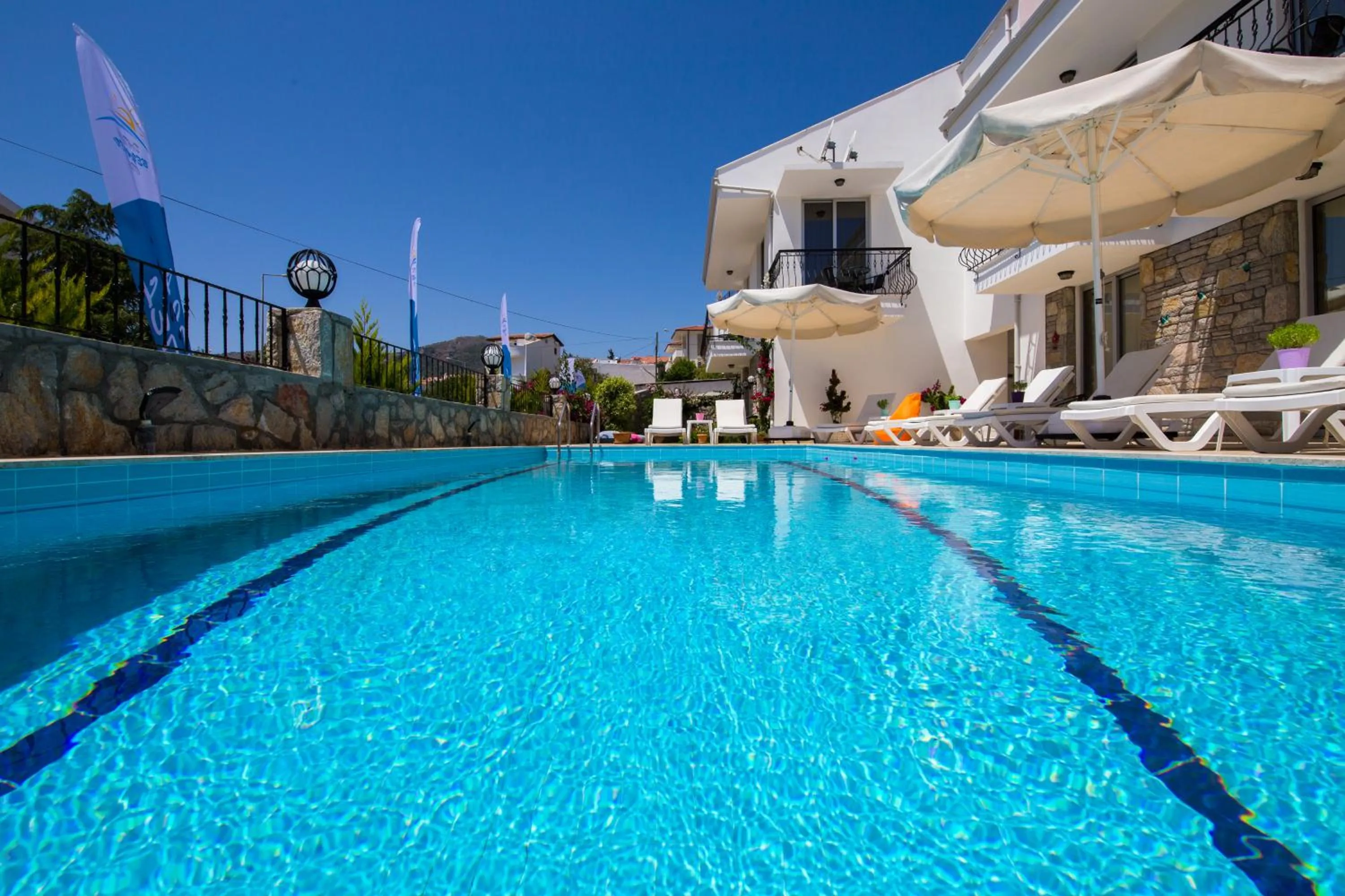 Swimming pool in Datca Beyaz Ev Hotel