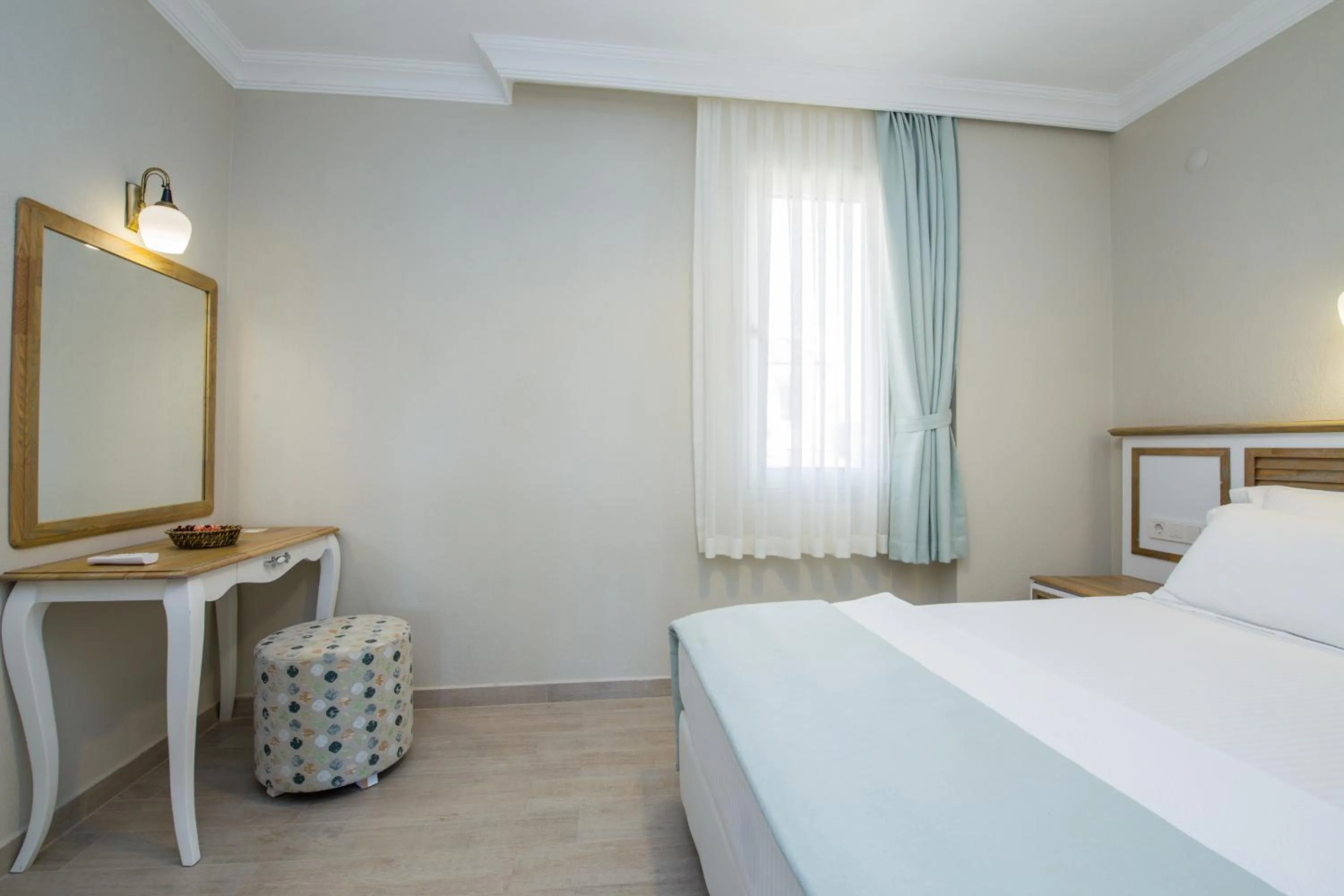 Bed in Datca Beyaz Ev Hotel