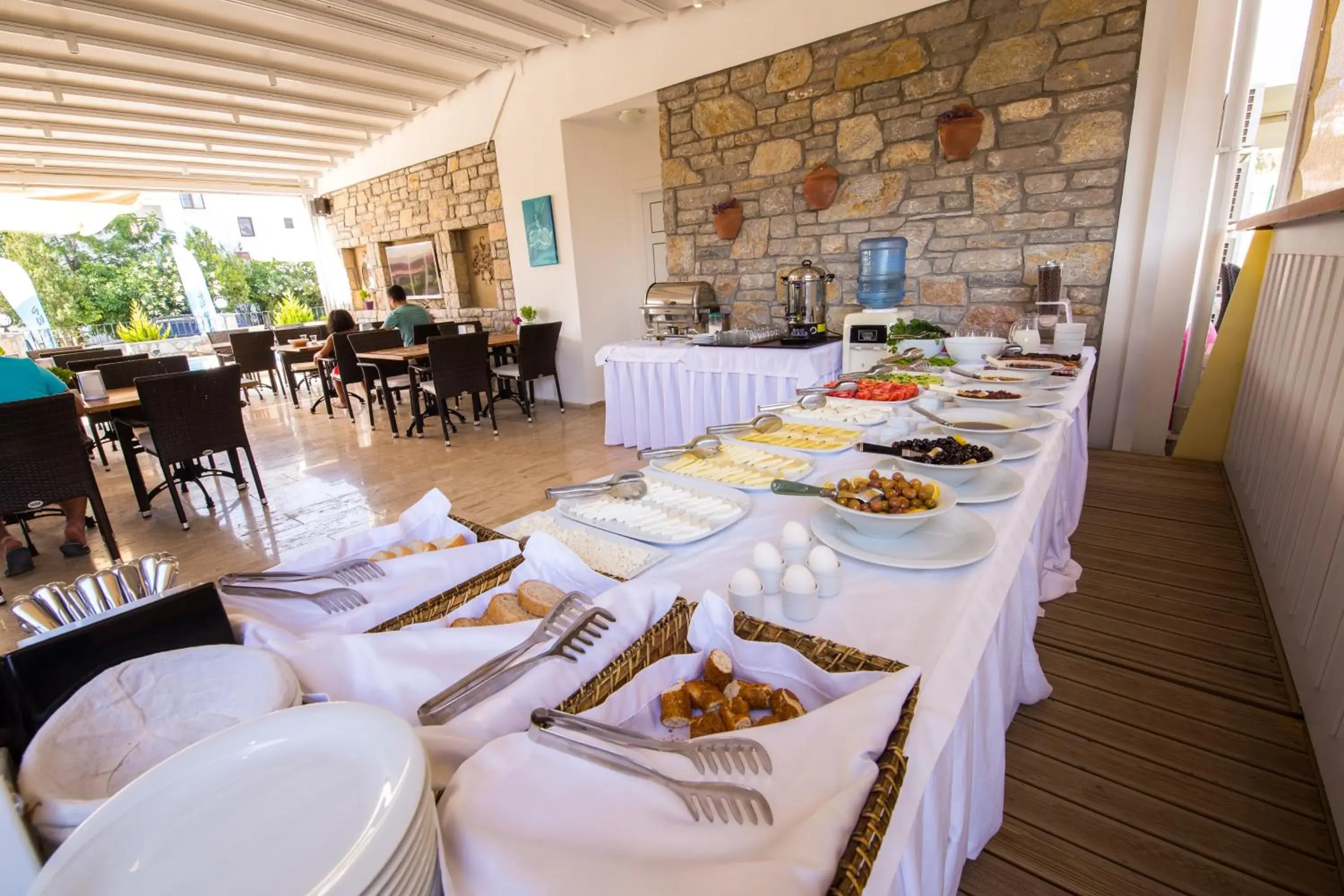 Breakfast in Datca Beyaz Ev Hotel Breakfast in Datca Beyaz Ev Hotel