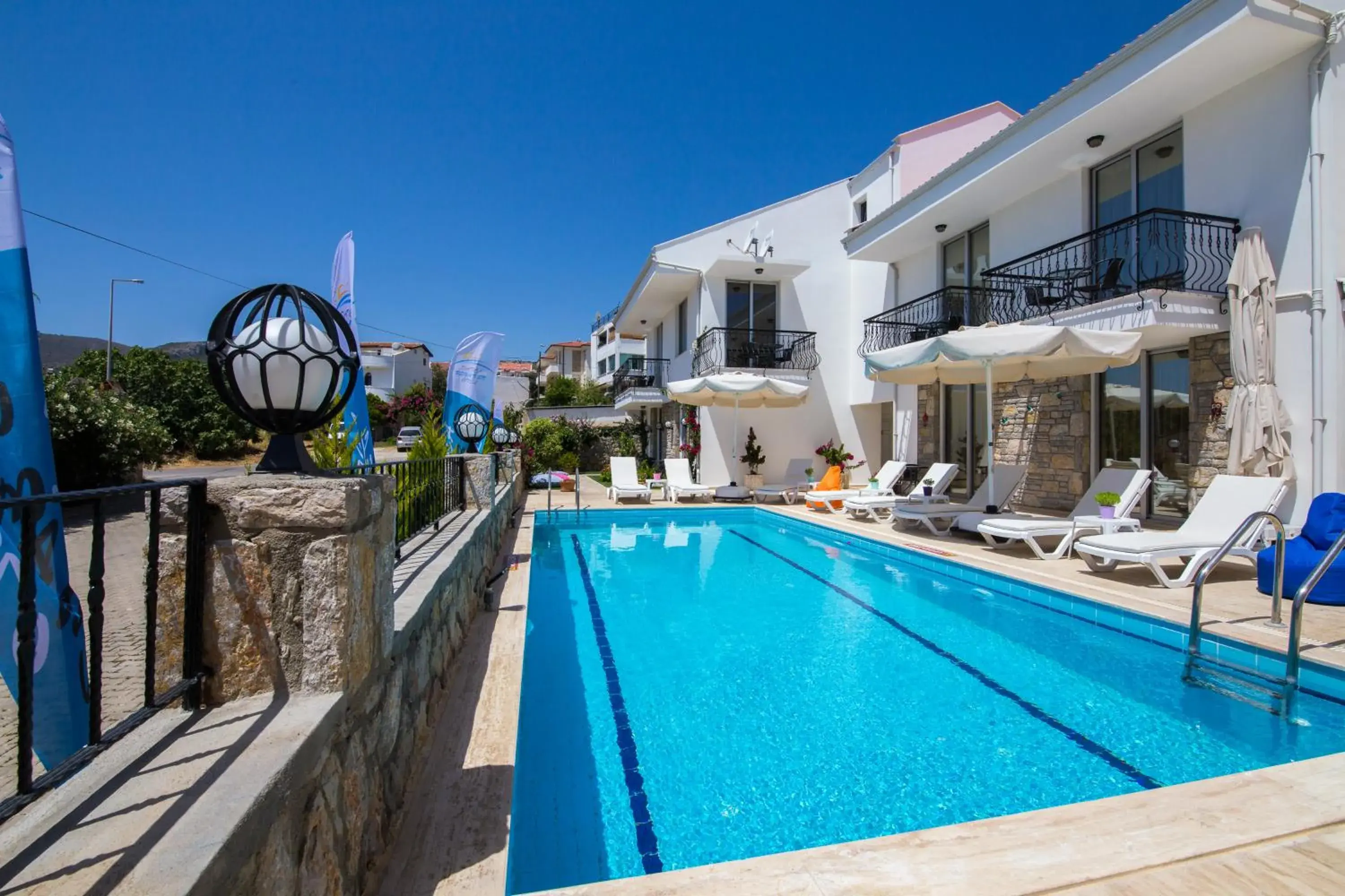 Swimming pool in Datca Beyaz Ev Hotel Swimming pool in Datca Beyaz Ev Hotel