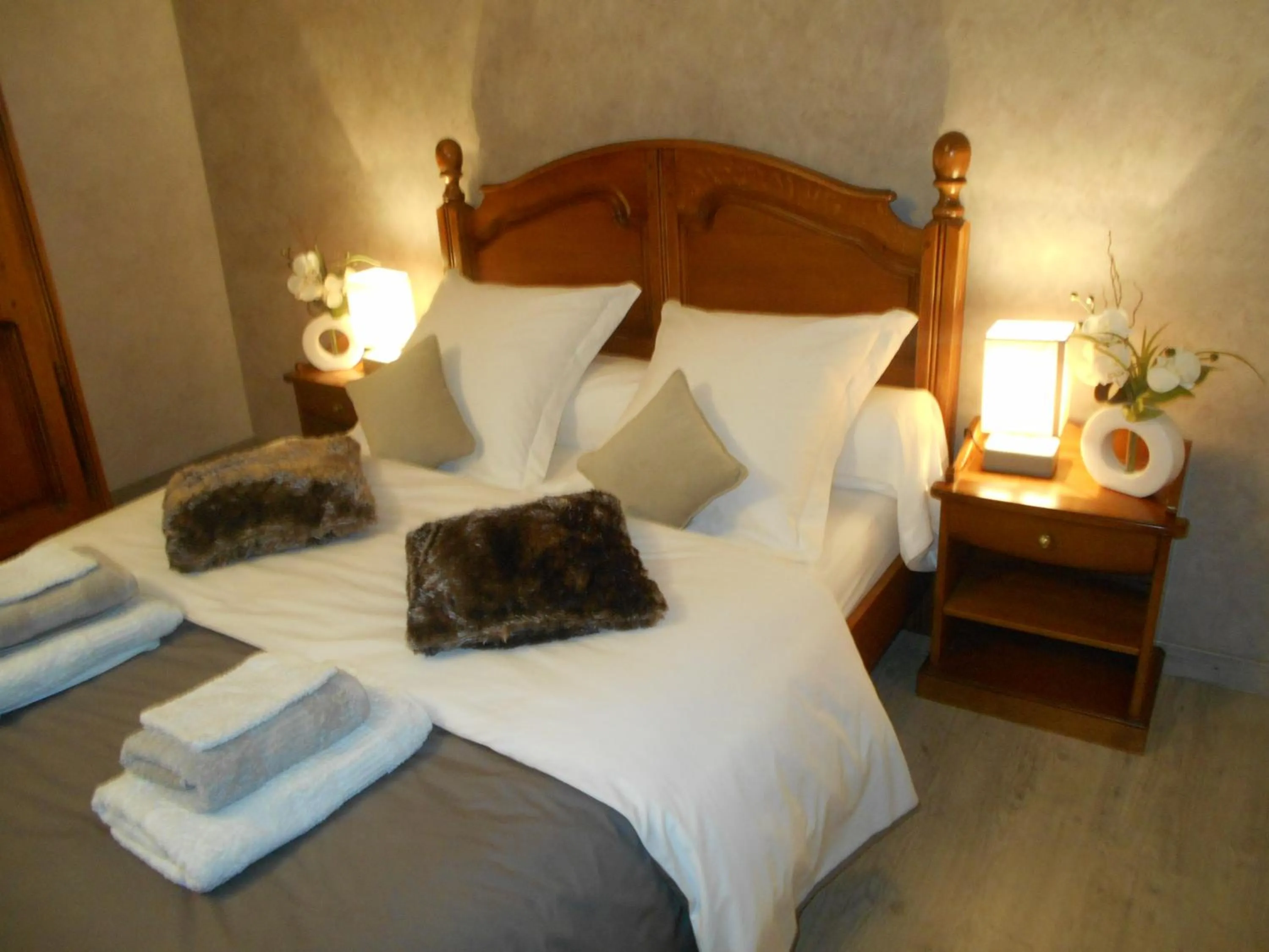 Bed in Bienvenue A La Campagne