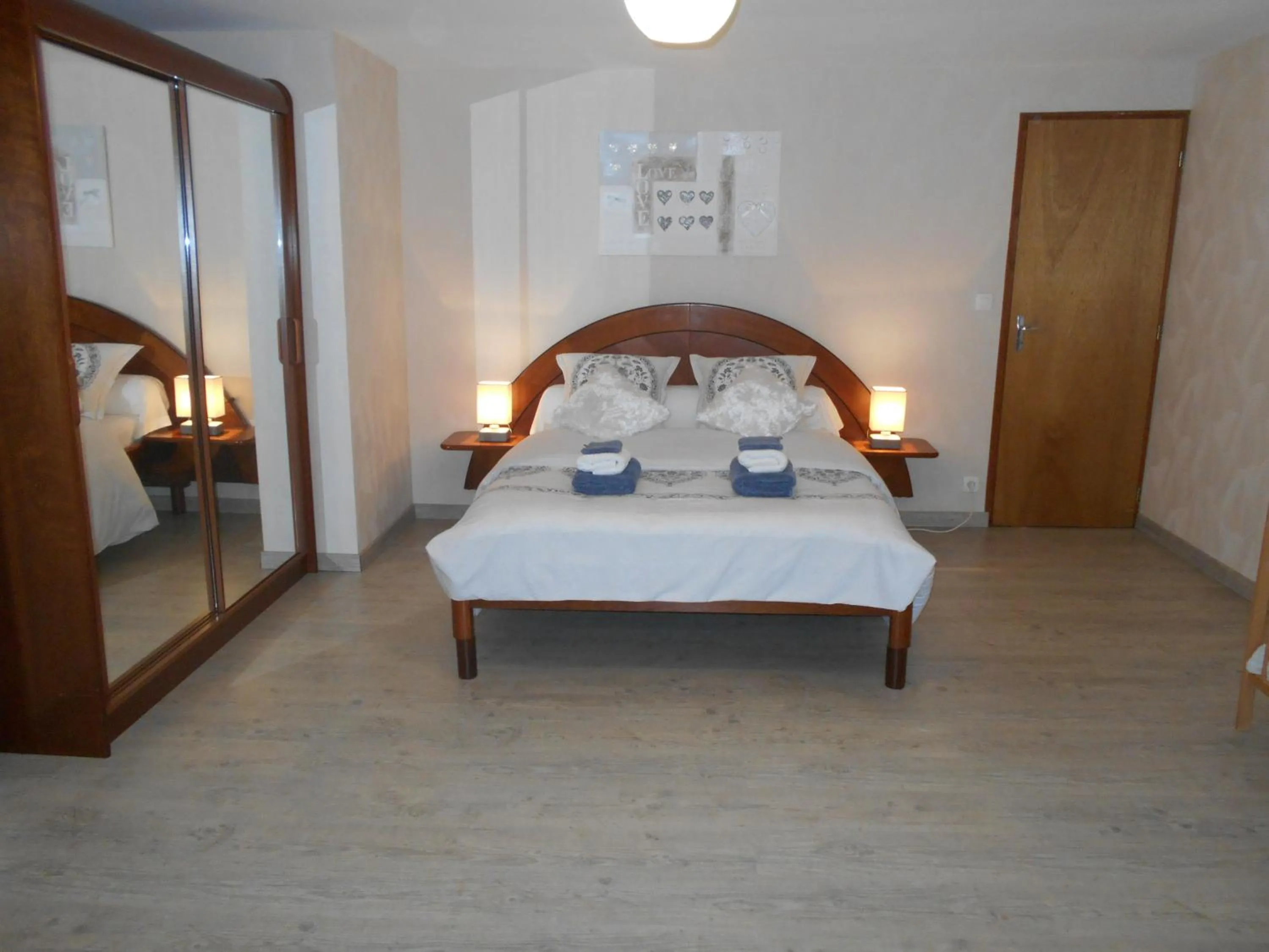 Bed in Bienvenue A La Campagne