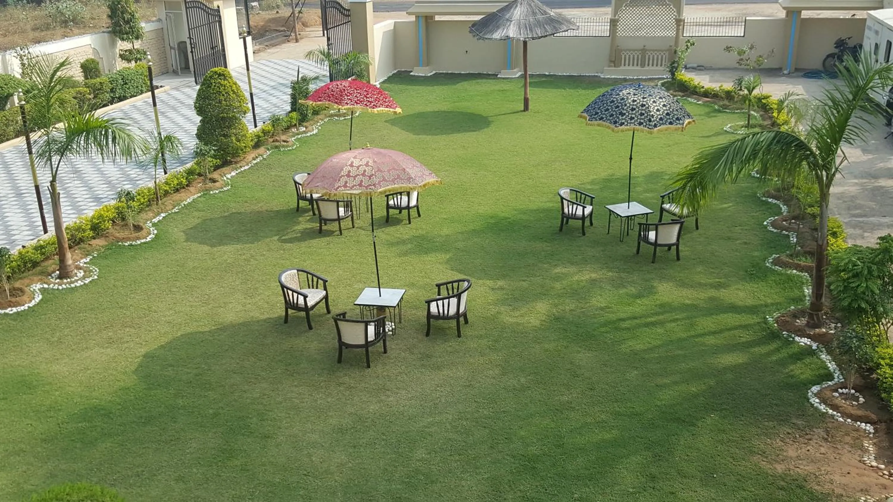 Garden in Shani Vilas Ranthambore